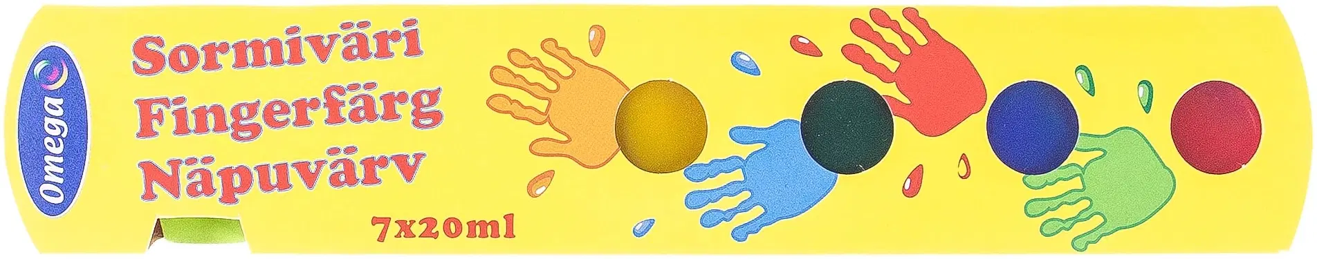 Omega Omega sormivärit 7 x 20 ml