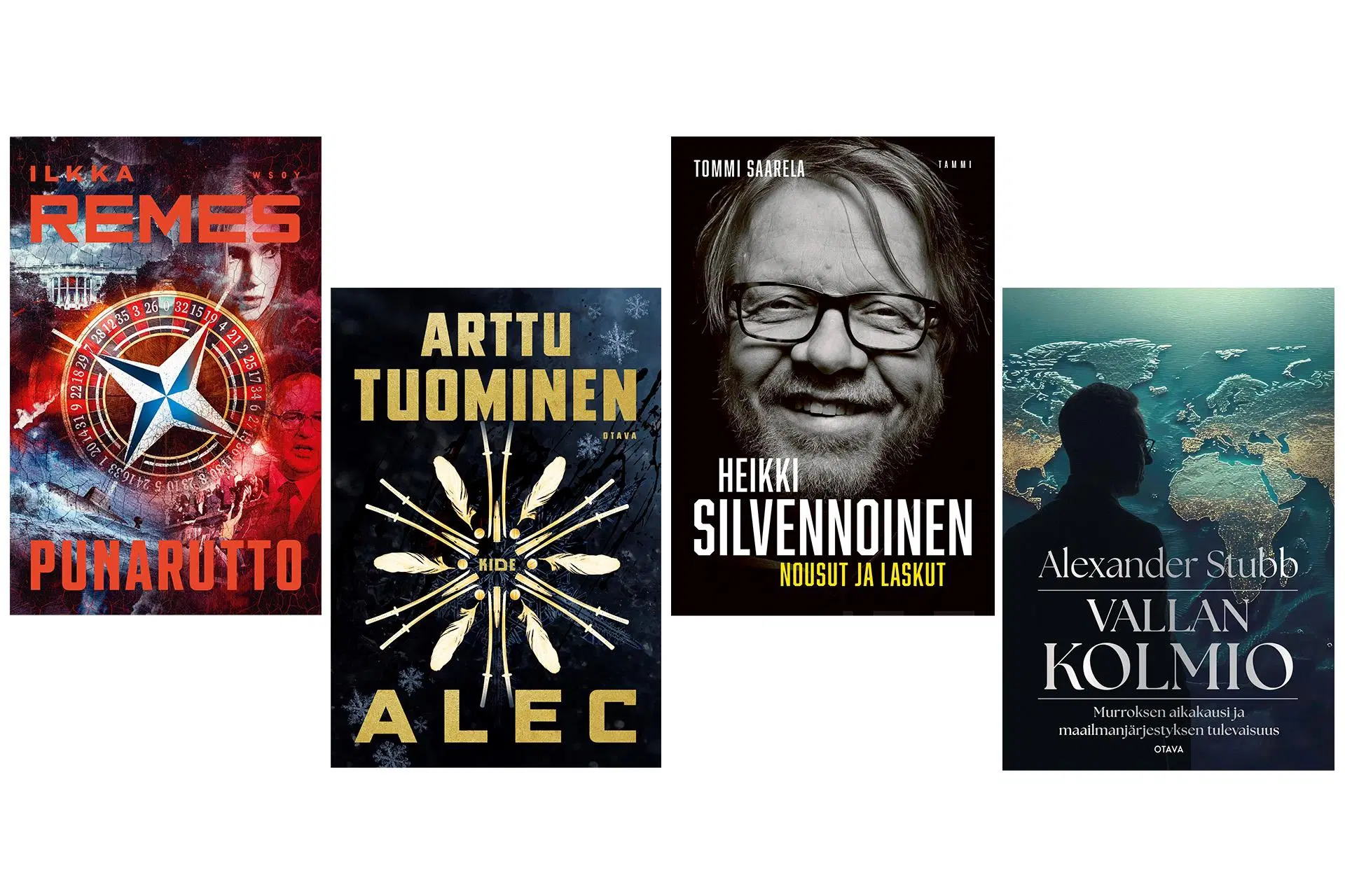 Neljä uutuuskirjaa