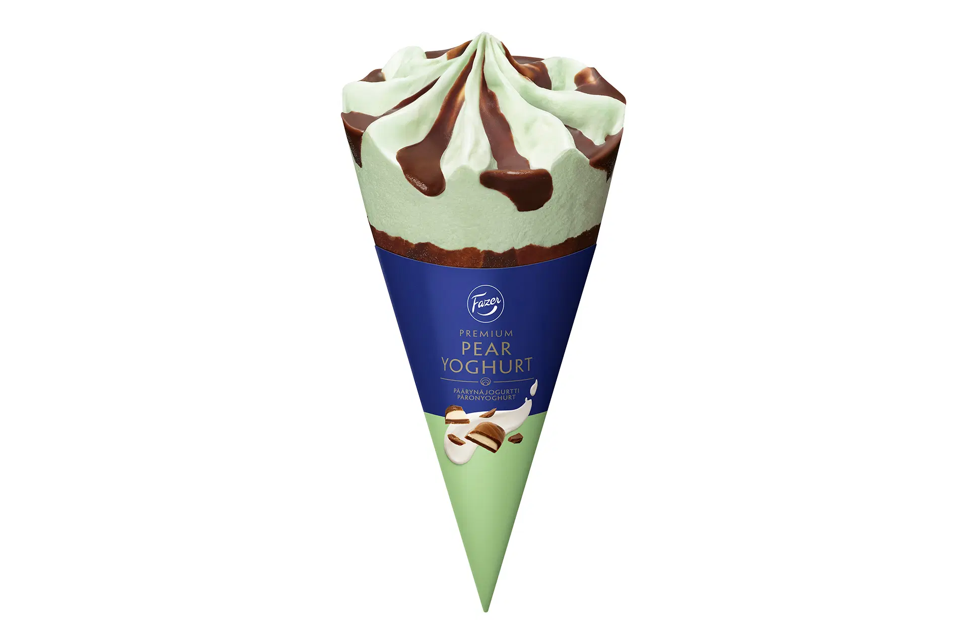 Fazer Premium Pear Yoghurt kermajäätelötuutti