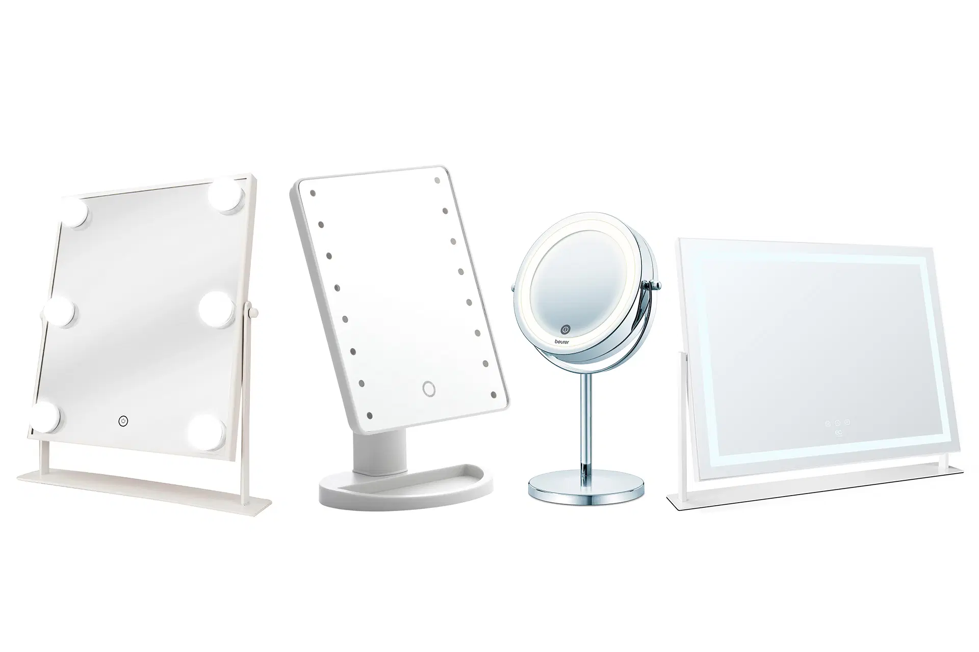 Neljä erilaista meikkipeiliä