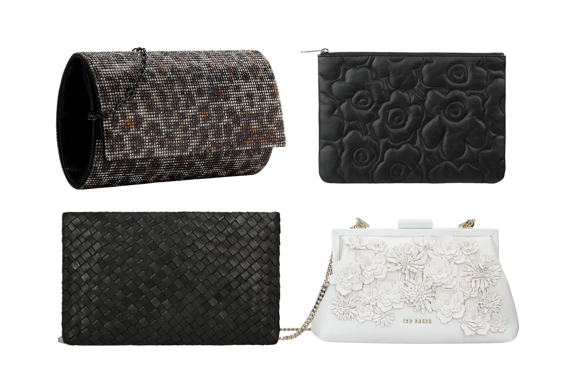 Clutch-pikkulaukkuja