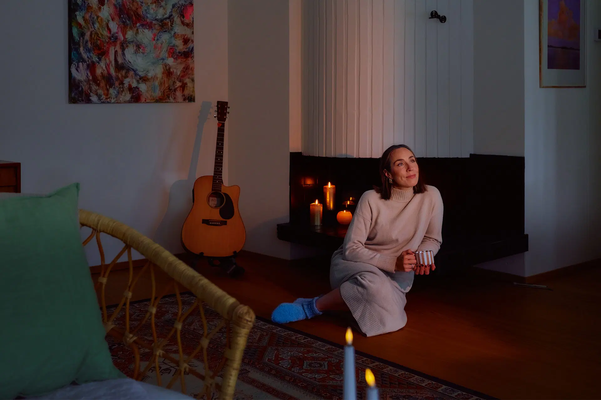 Enligt Anni lönar det sig att förhålla sig avslappnat till julen. 