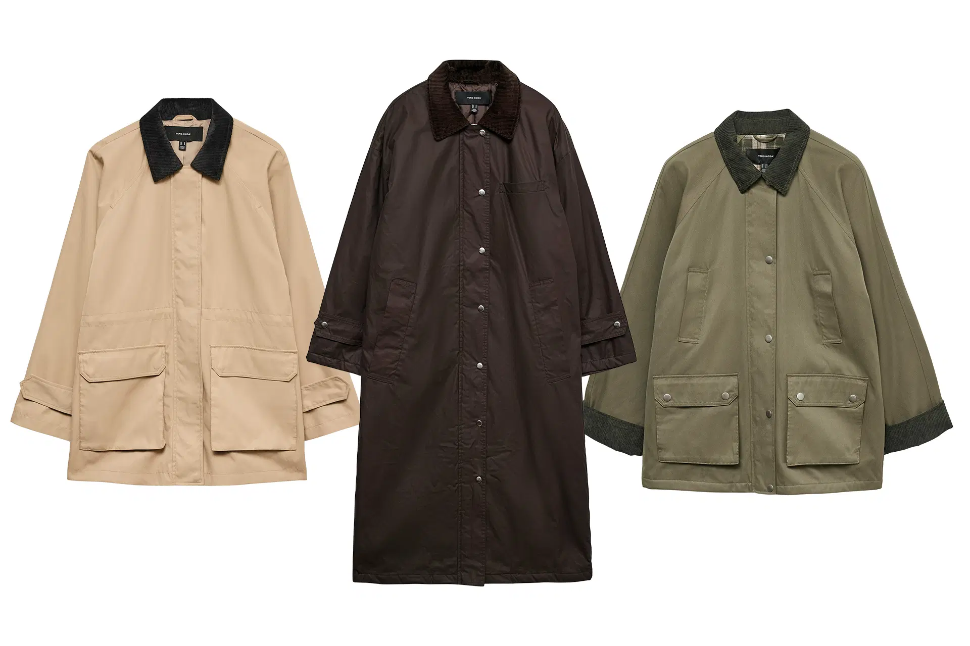 Kolme erilaista navettatakkia