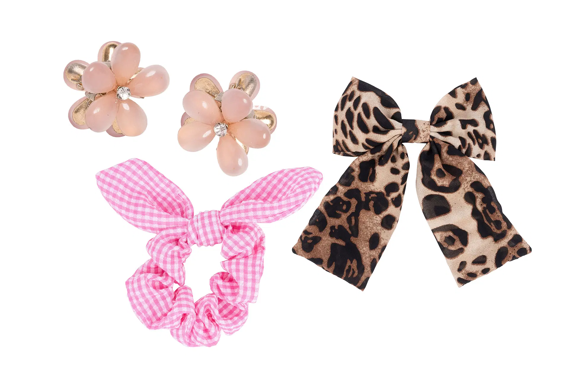 Kukkahiussoljet, hiusrusetti ja hiusdonitsi