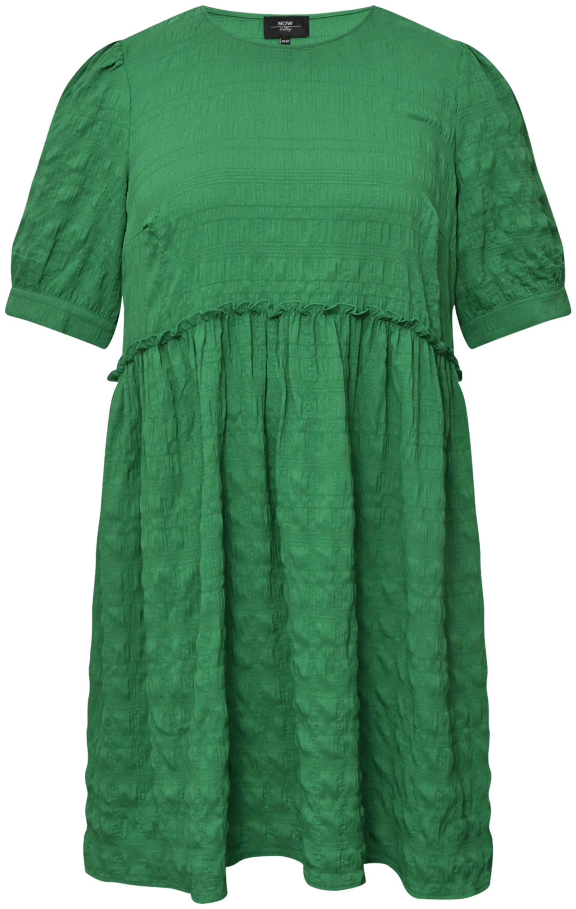 NOW Curvy naisten mekko 106360, D-mitoitus - Green - 1