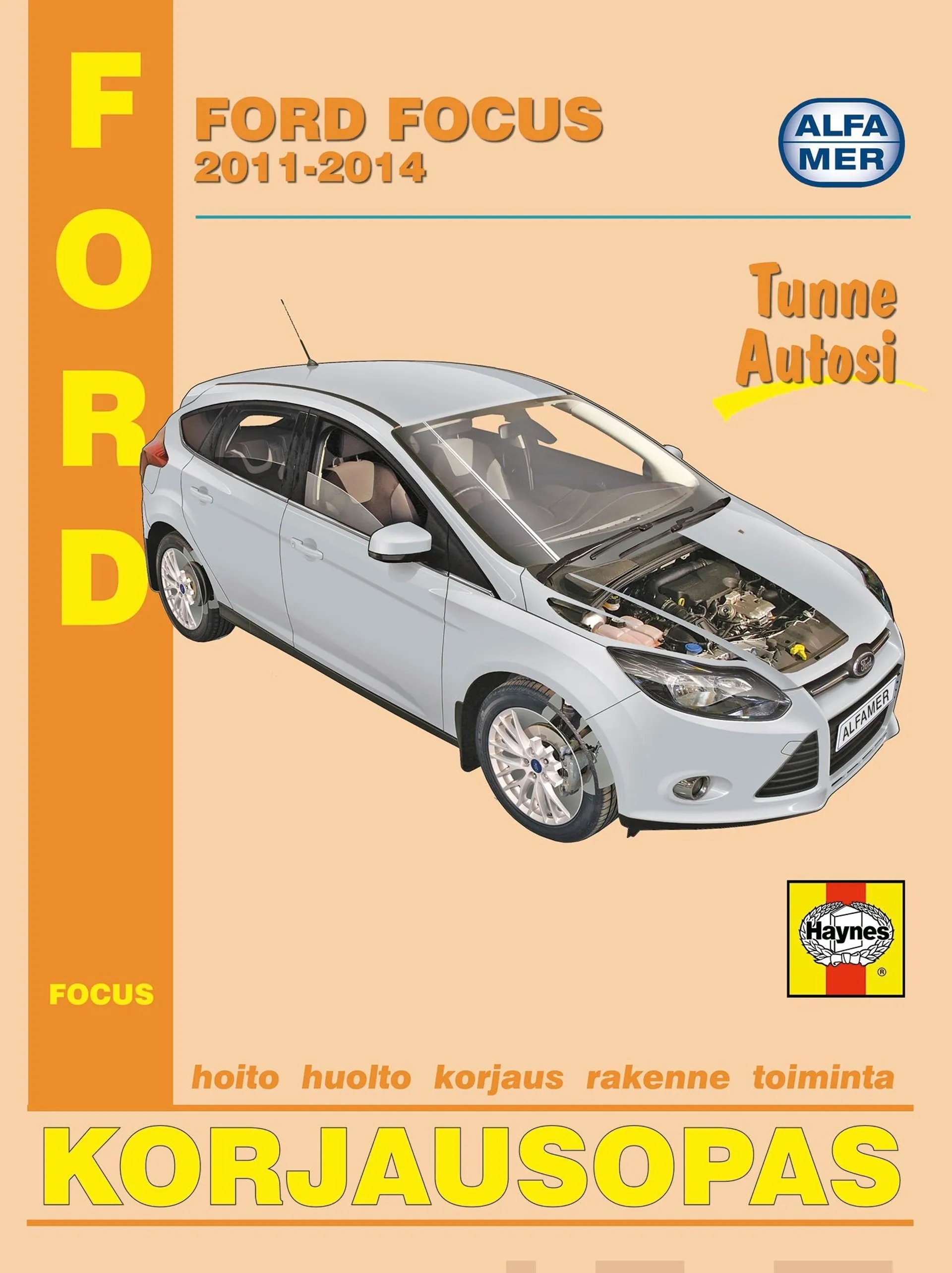 Korjausopas Ford Focus bensiini/diesel 2011-2014 - korjausopas