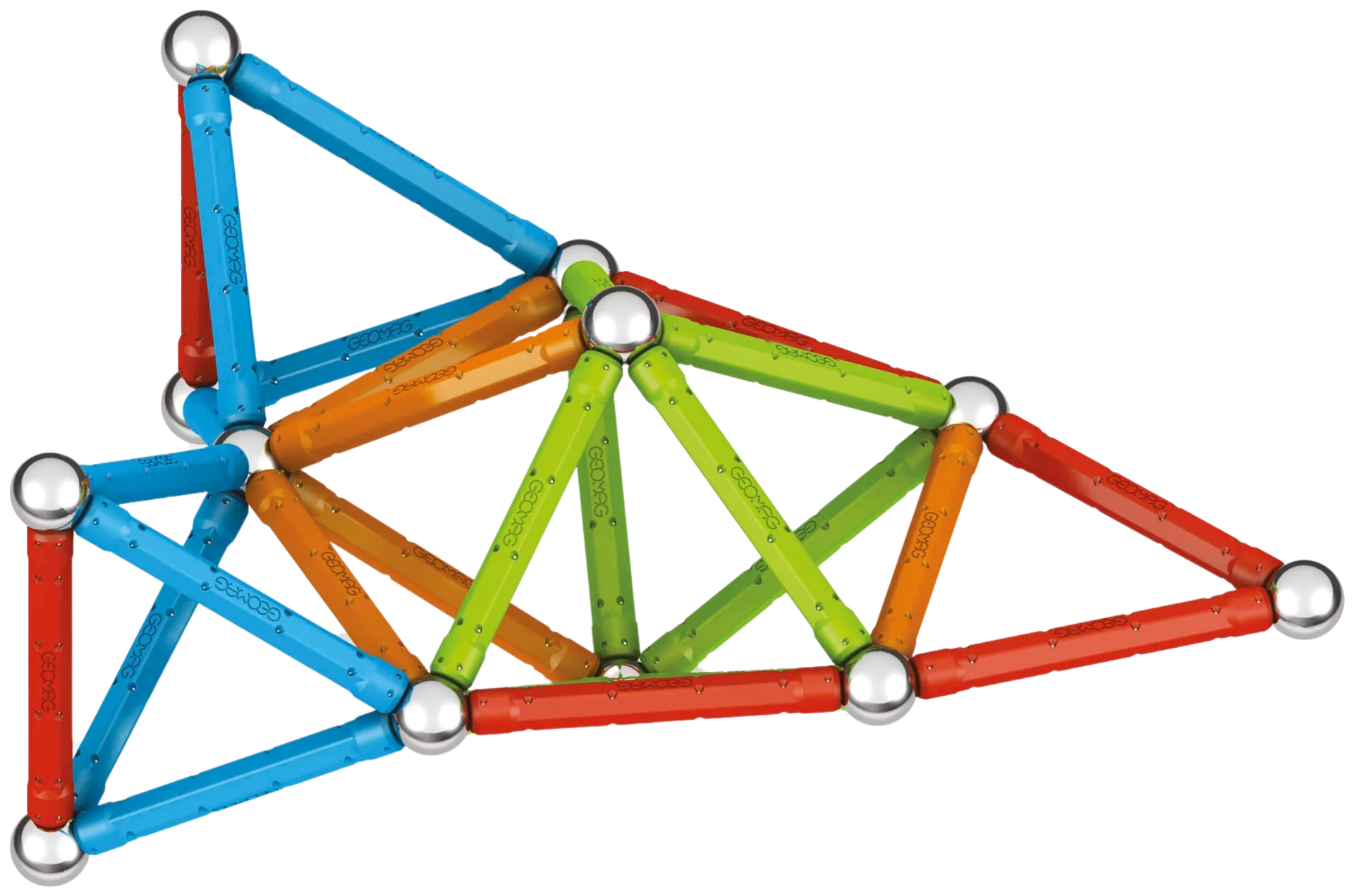 Geomag Supercolor magneettinen rakennussarja 60 osaa - 4