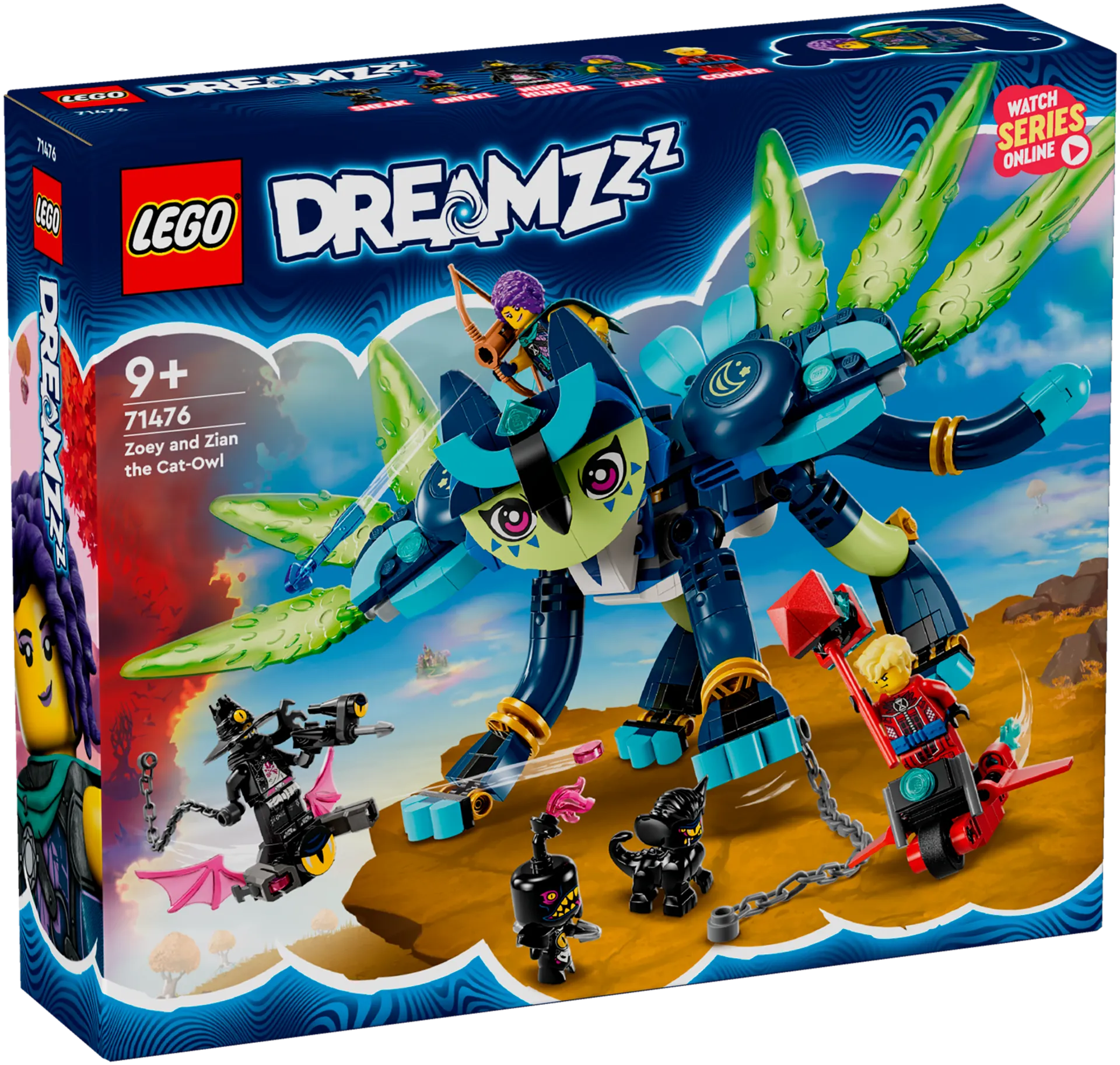LEGO DREAMZzz 71476 Zoey ja kissapöllö Zian - 2
