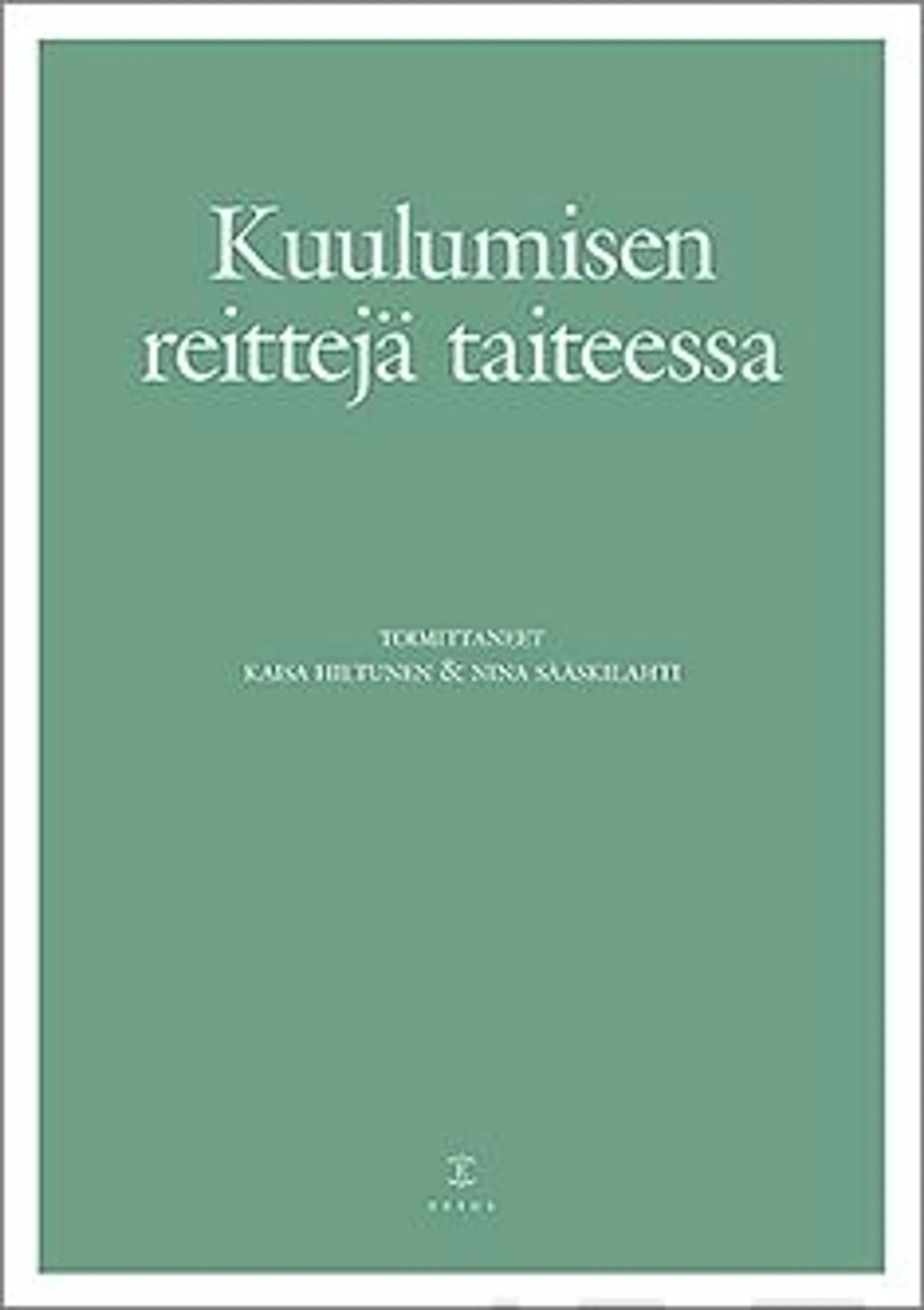 Kuulumisen reittejä taiteessa