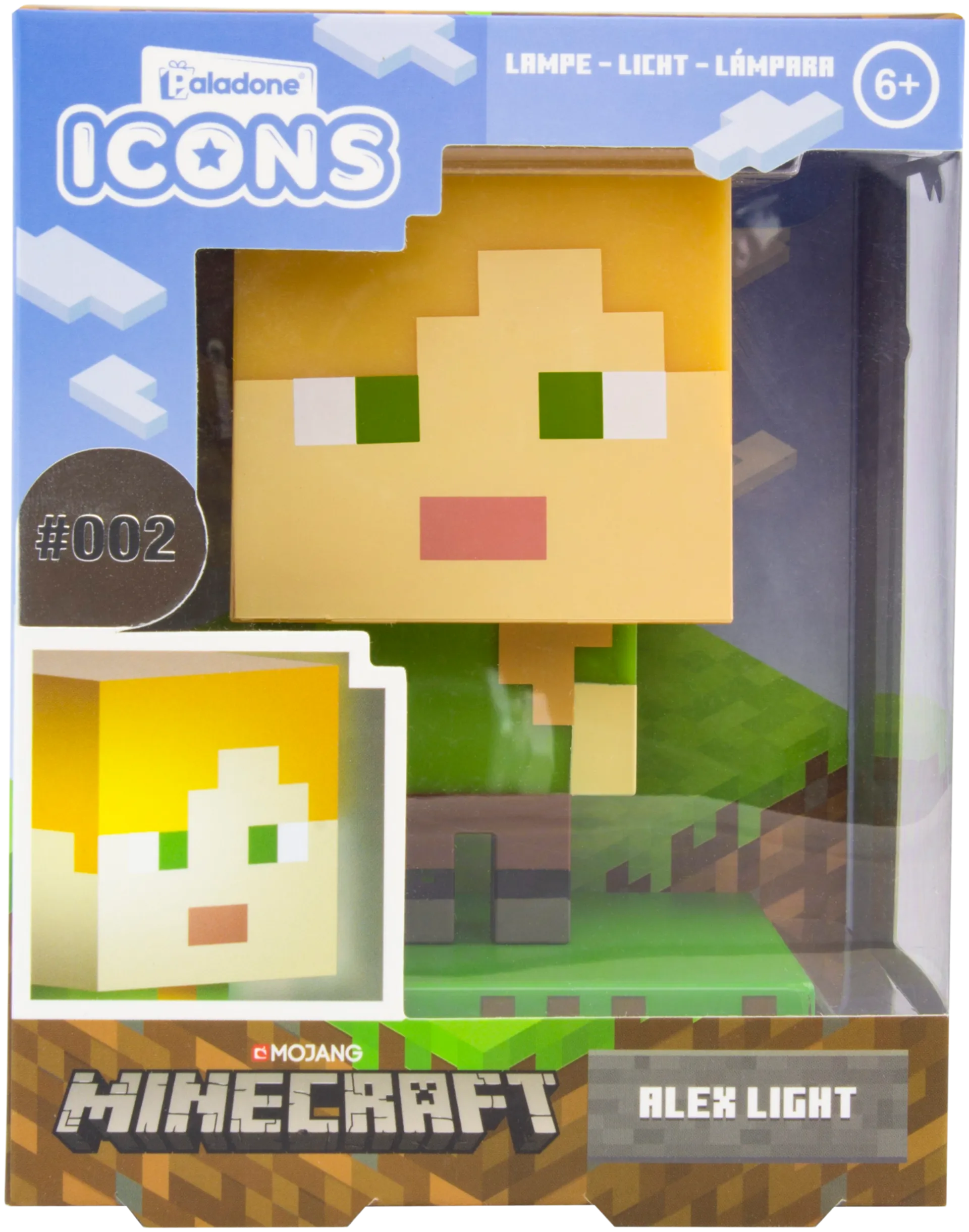 Paladone koristevalo Minecraft Alex Icon - 5