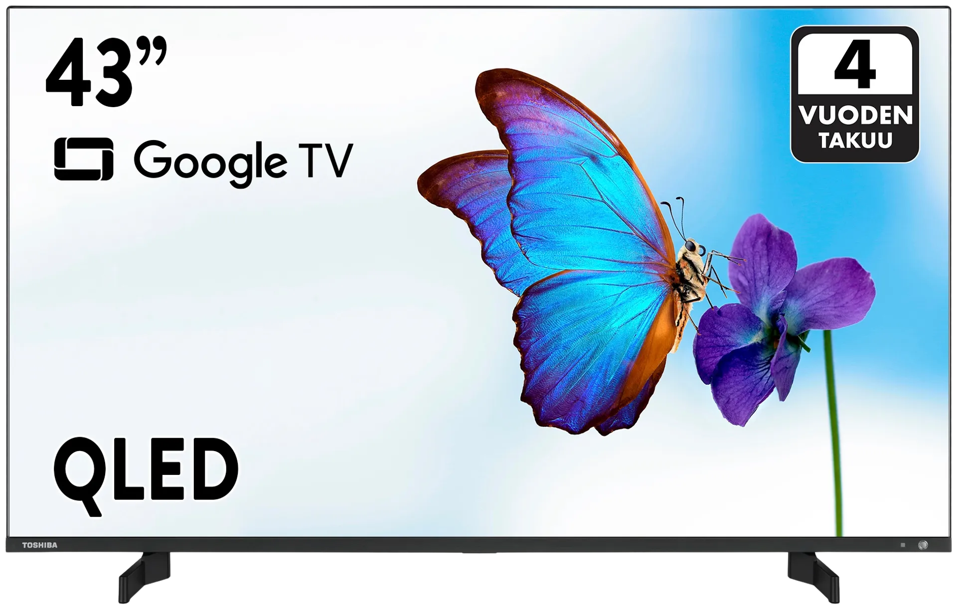 Toshiba 43" 4K UHD QLED Google TV 43QG5E63DG - 3