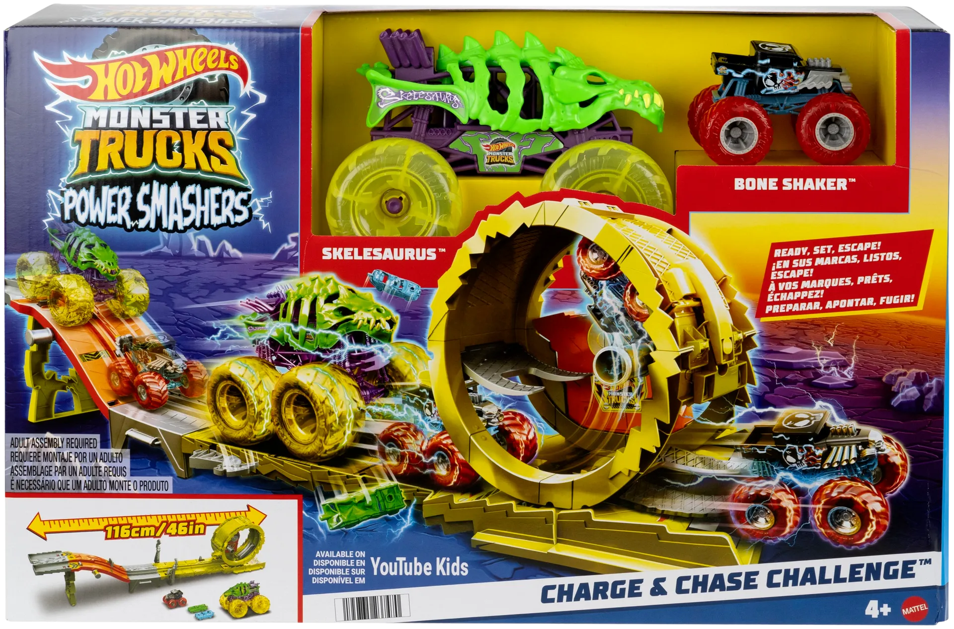 Hot Wheels Monster Trucks Power Smashers -rata - 4