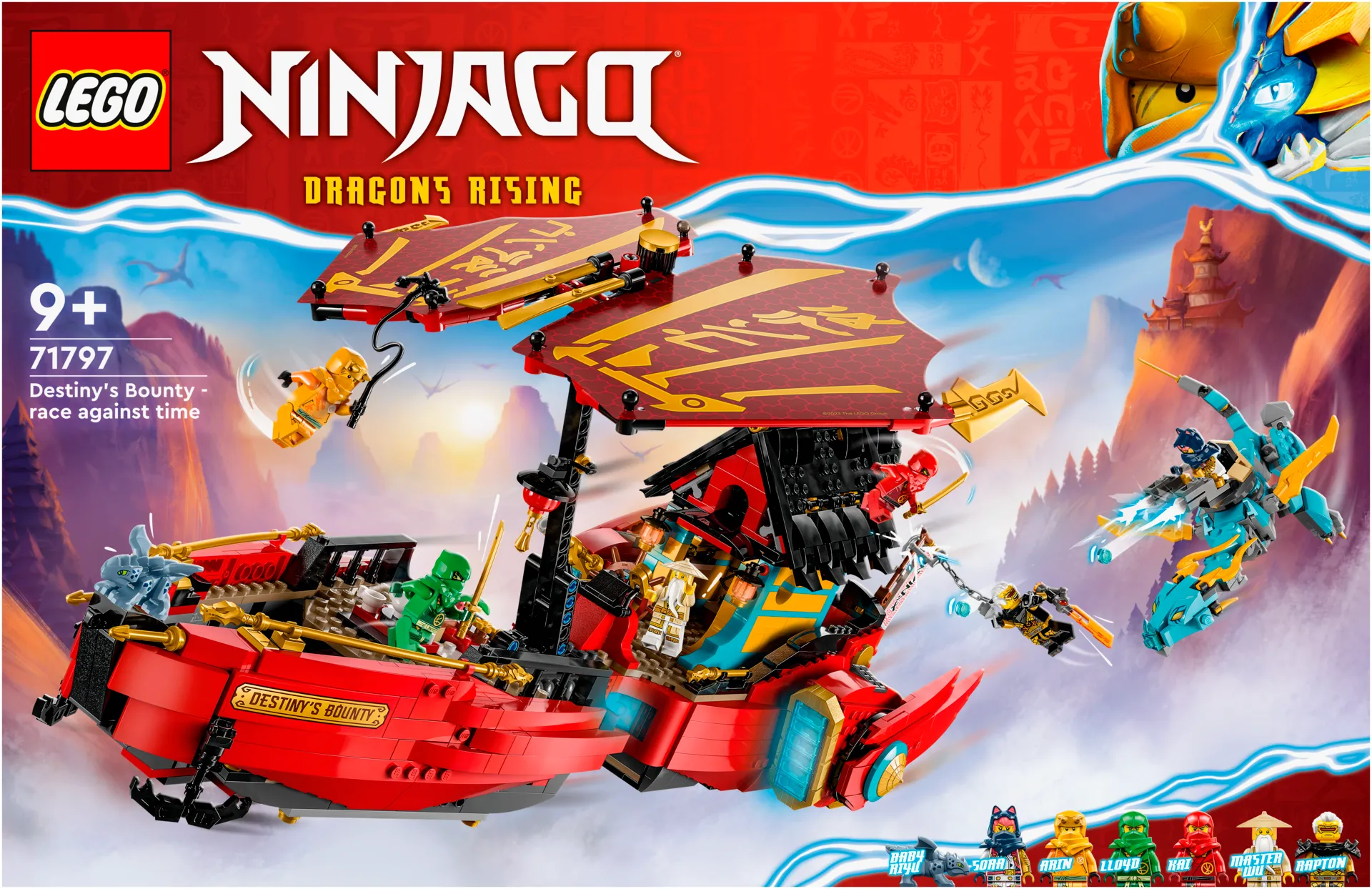 LEGO® NINJAGO®  71797 Kohtalon alus – kilpailu aikaa vastaan - 5