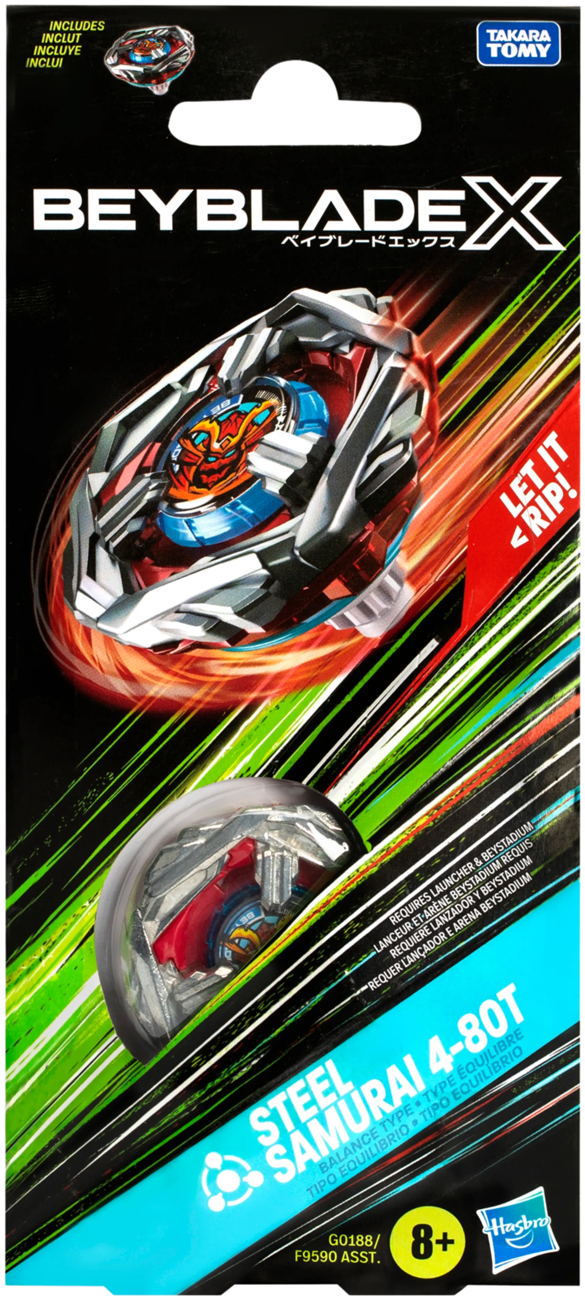 Beyblade hyrrä X Booster, erilaisia - 7