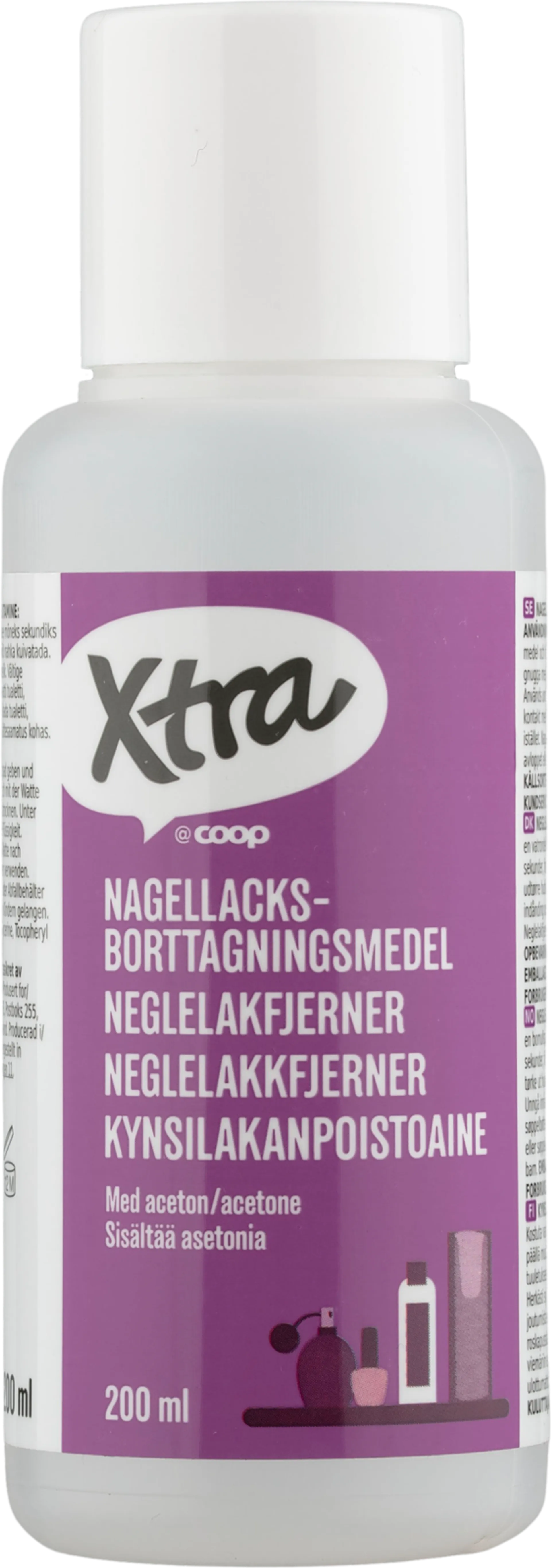 Xtra kynsilakanpoistoaine 200 ml