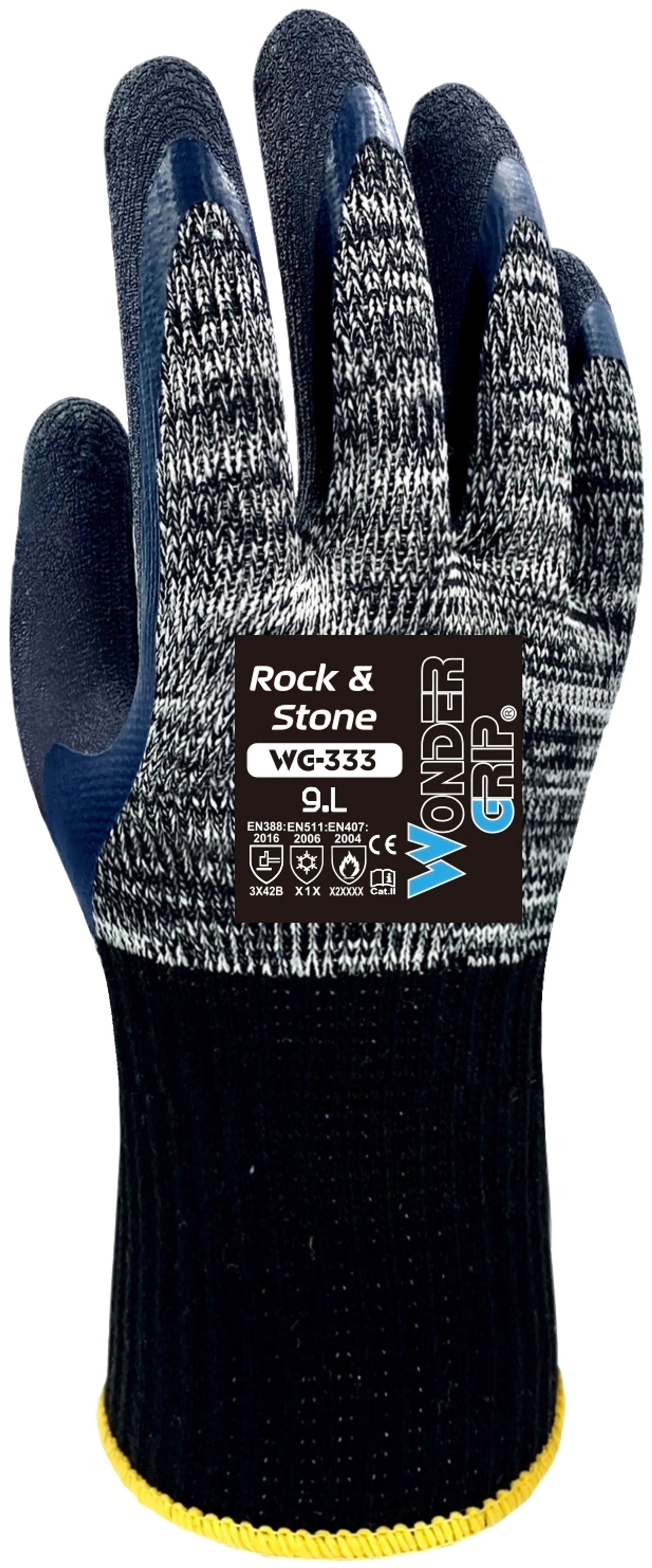Wonder Grip Rock & Stone 333 koko M latexpinnoitettu työkäsine