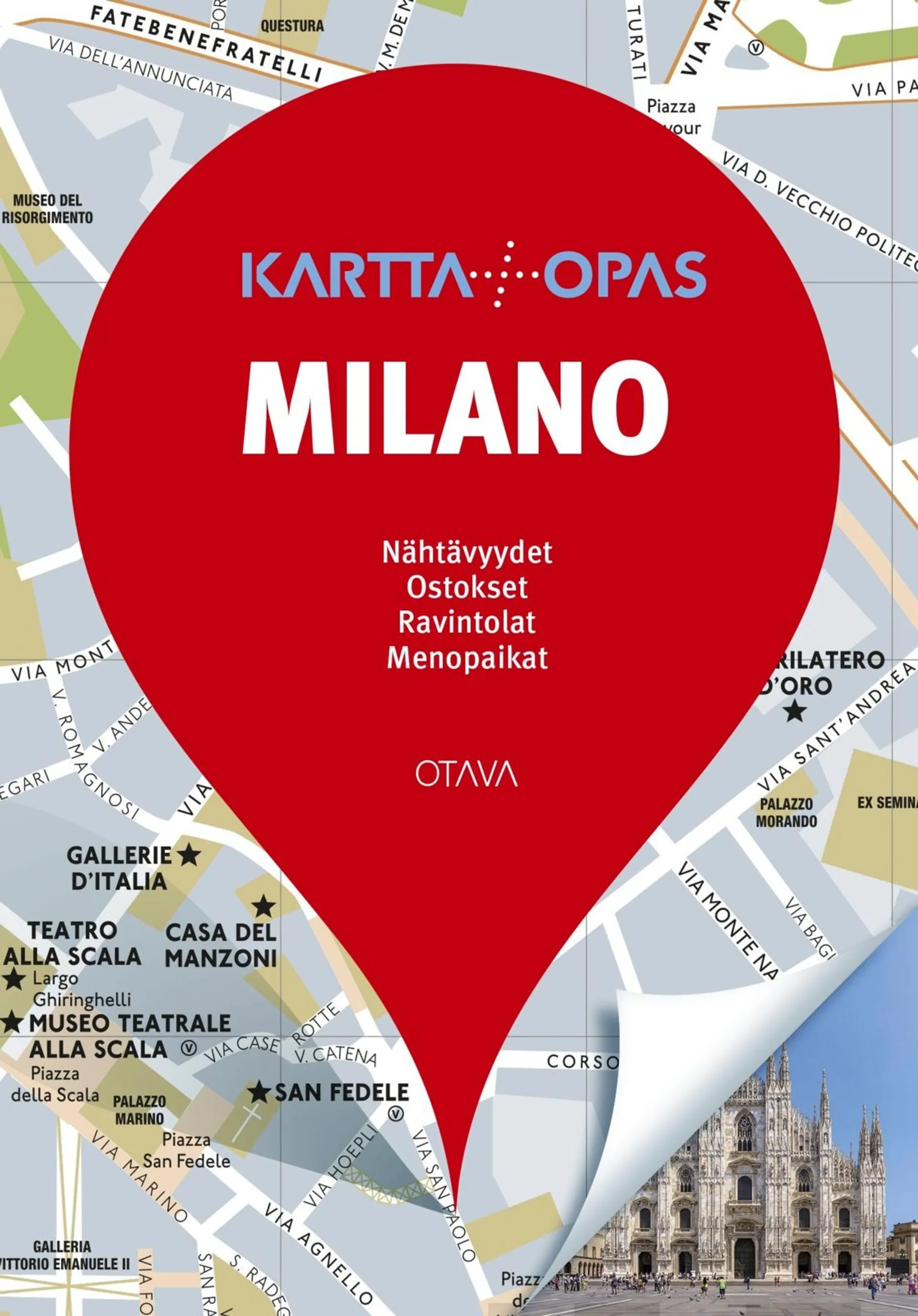 Milano - Kartta + opas