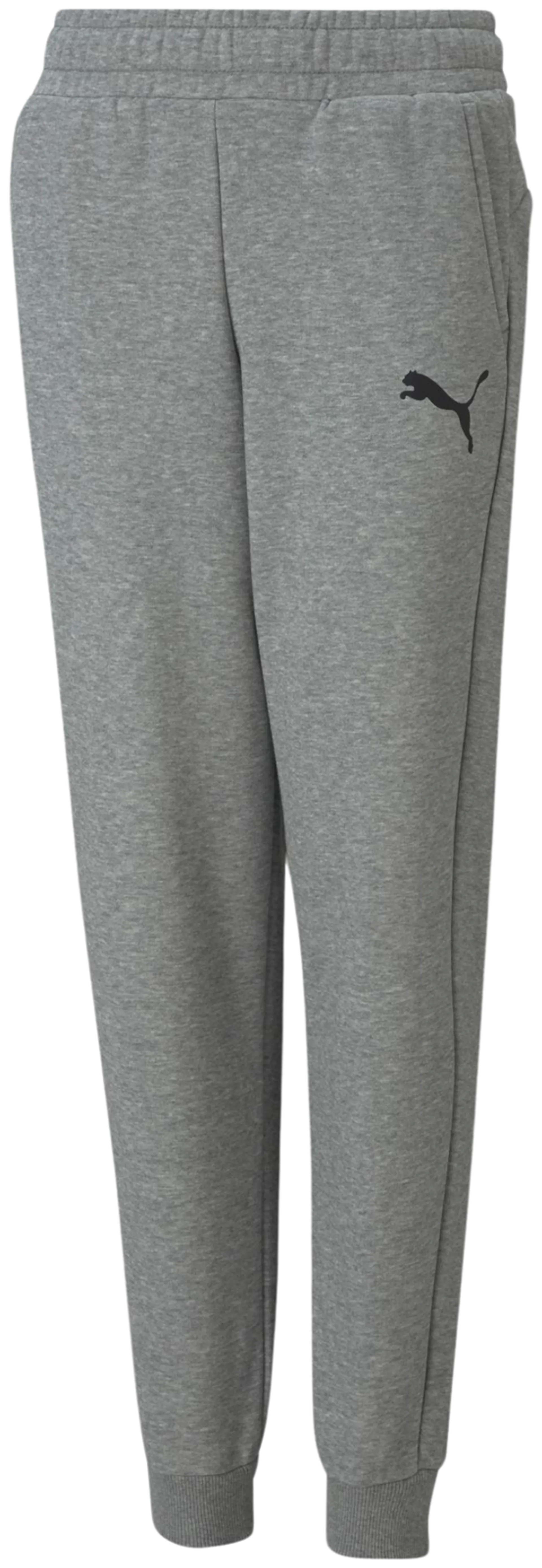 Puma nuorten collegehousut ESS Logo Pants FL cl B - Medium gray heather-cat