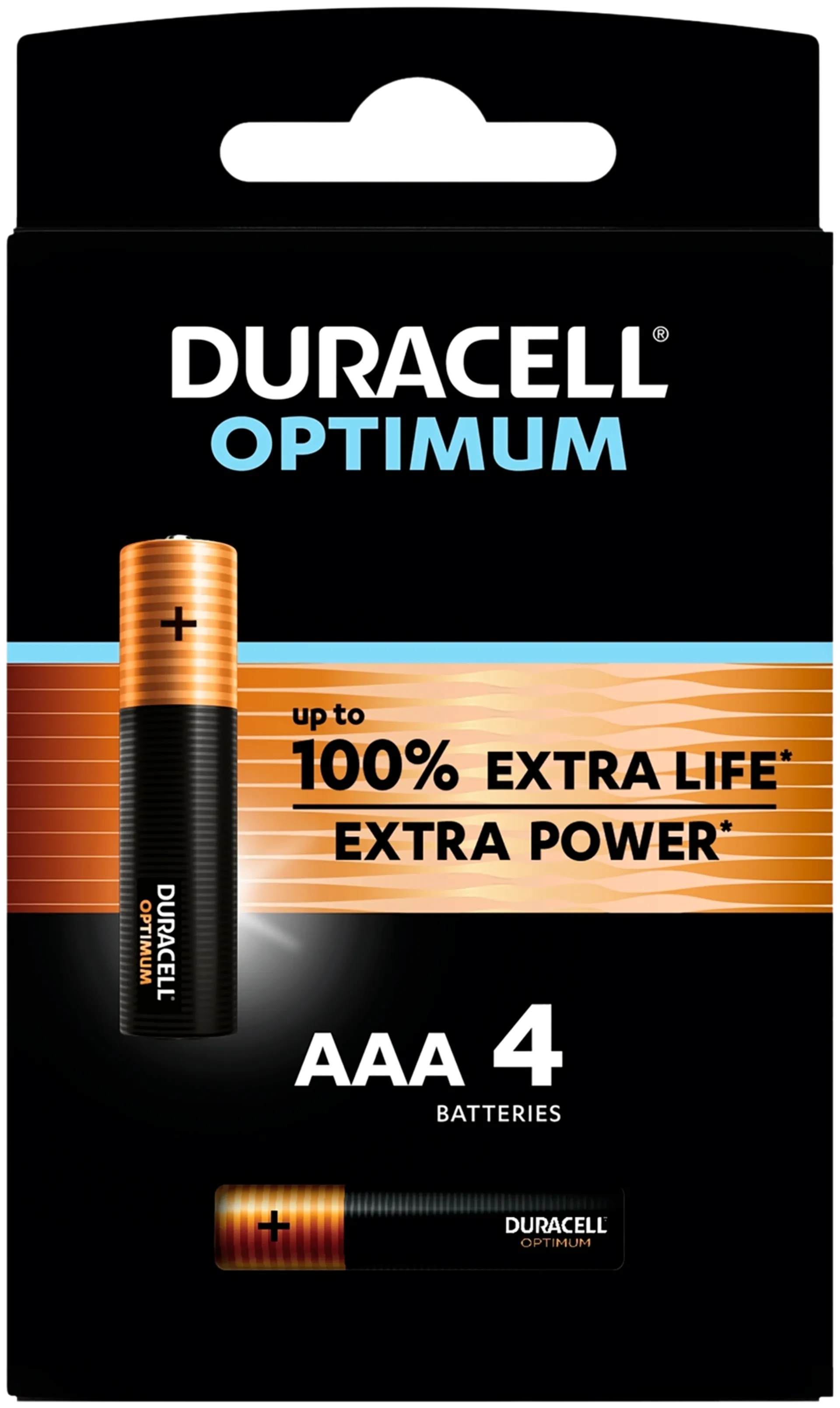 Duracell 4kpl Optimum AAA