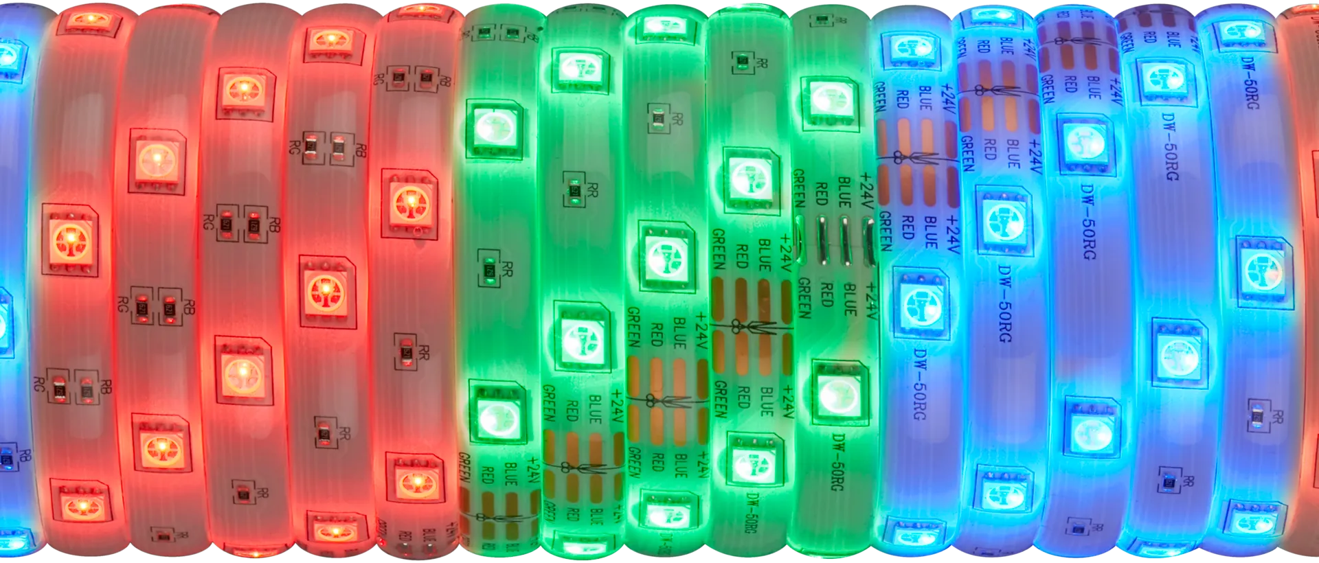 Heat RGB LED nauha 3 metriä kaukosäädin IP20 - 2