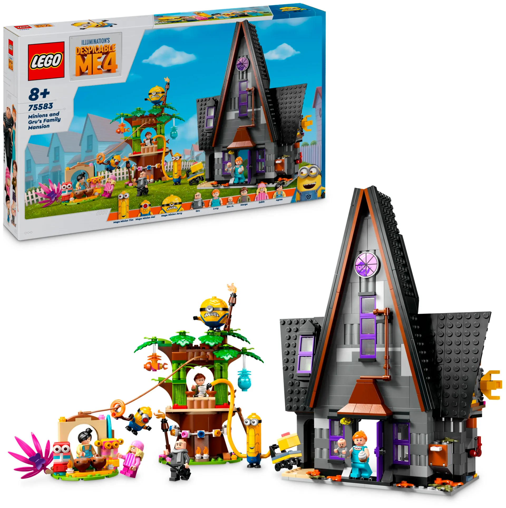 LEGO® 75583 Itse ilkimys 4 Kätyrien ja Grun kotitalo - 1