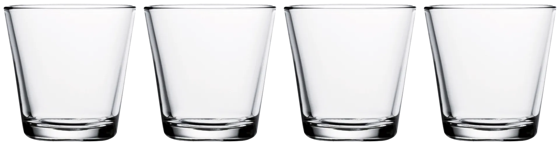 Iittala Kartio juomalasi 21cl kirkas 4kpl