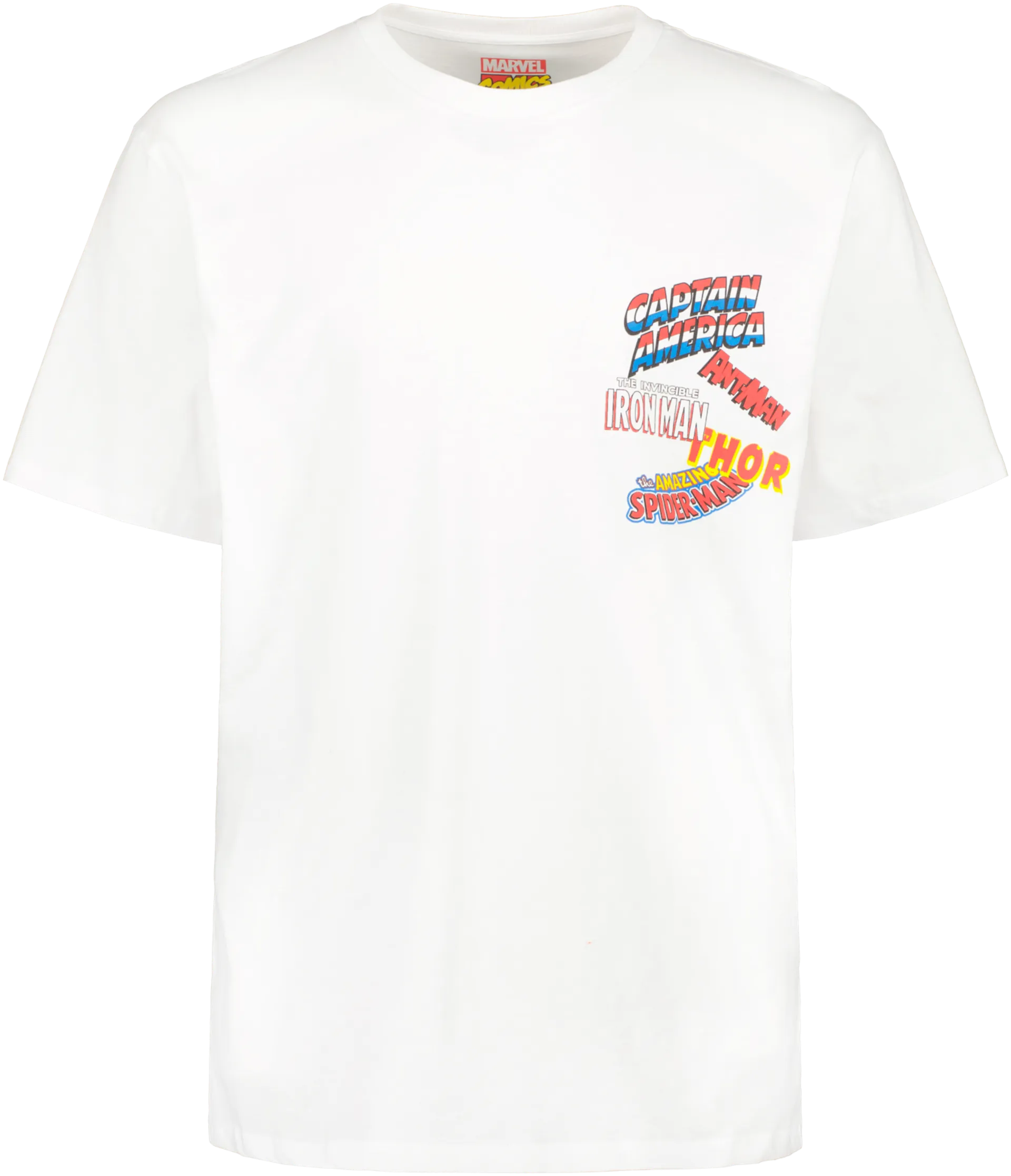 Marvel miesten T-paita I958606 - WHITE 1 - 1