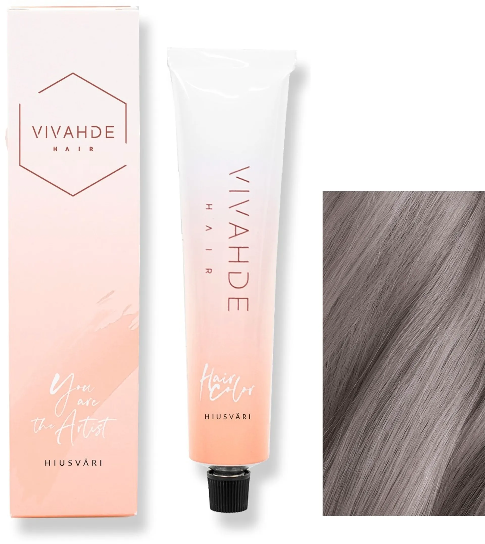 Vivahde Hair 9 GrA Harmaa Tuhka hiusväri  60 ml - 1