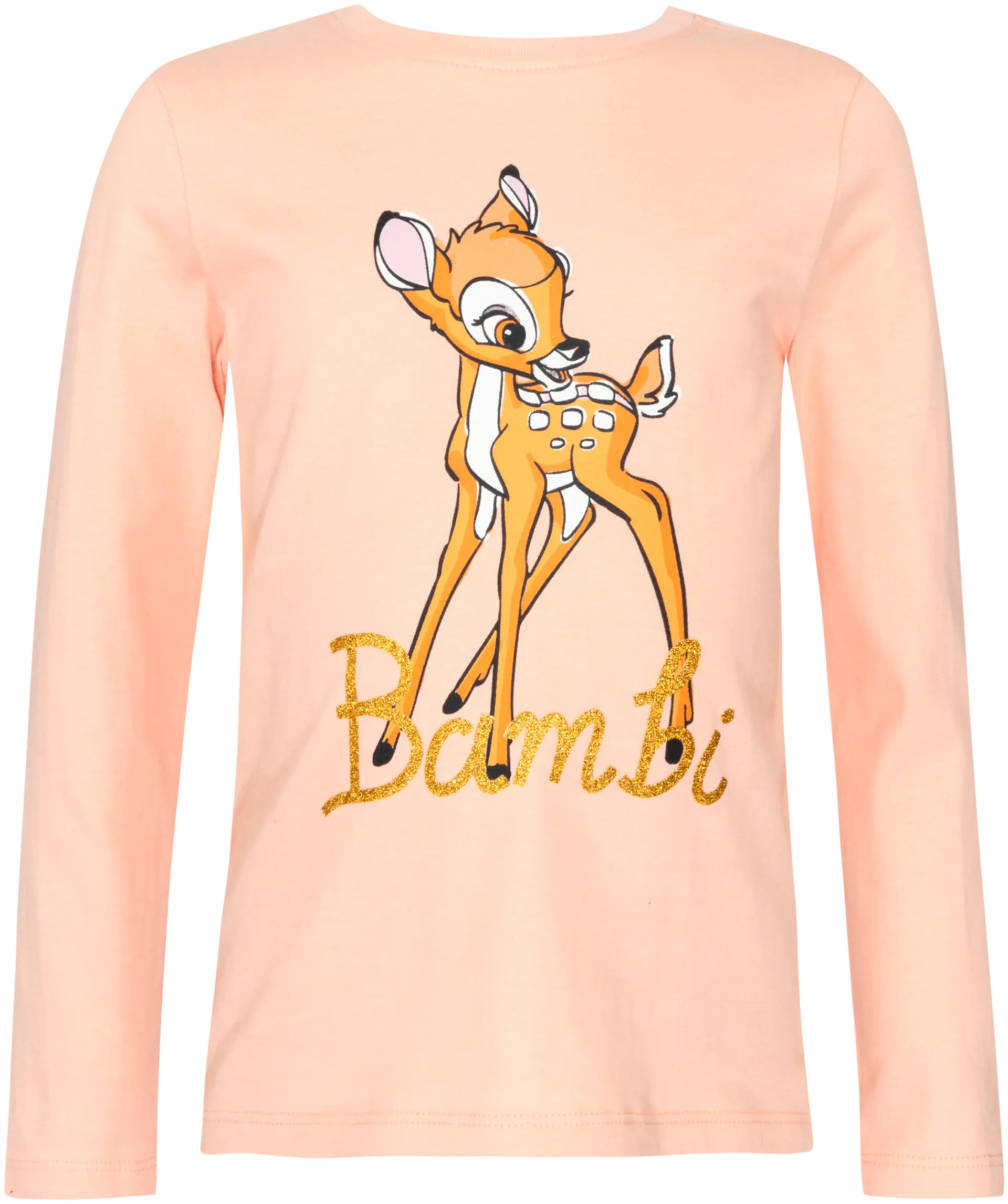 Disney lasten trikoopusero Bambi - Beige Rose - 1