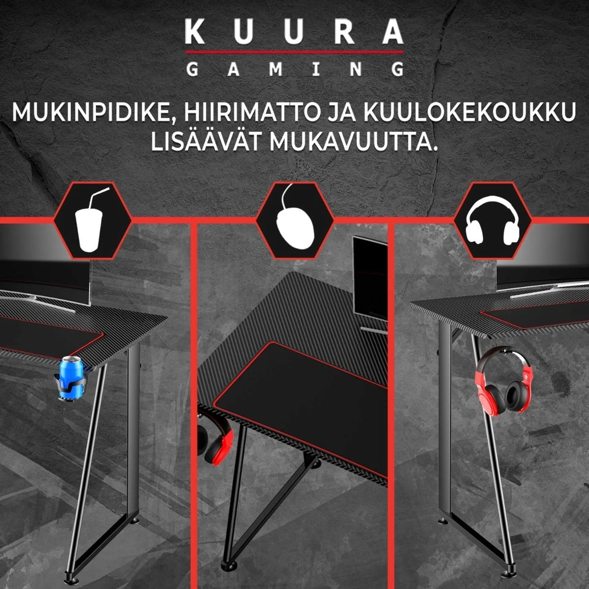 Kuura Gaming pelipöytä - 7