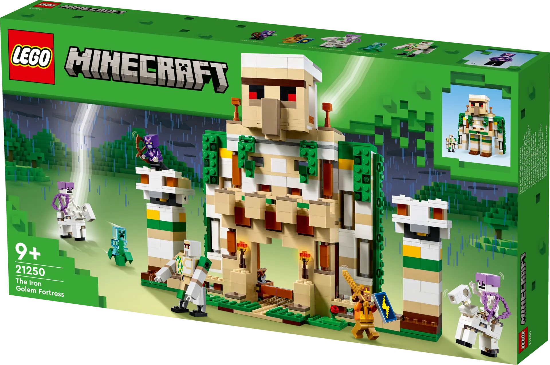 LEGO Minecraft 21250 Rautajätin linnake - 2