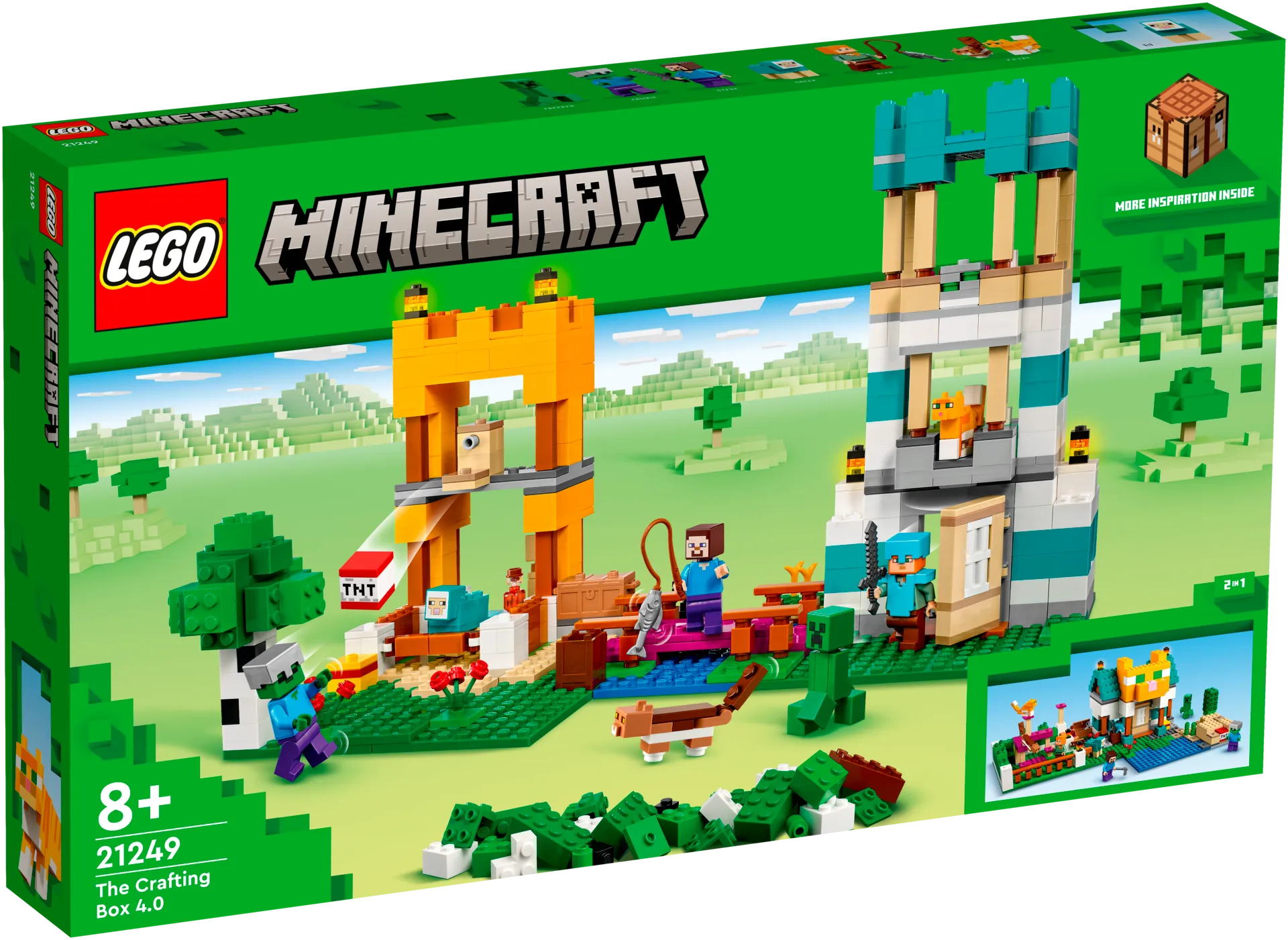 LEGO Minecraft 21249 Rakennuslaatikko 4.0 - 2