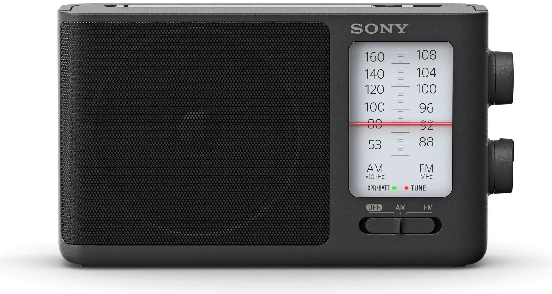 Sony FM-radio ICF-506 musta