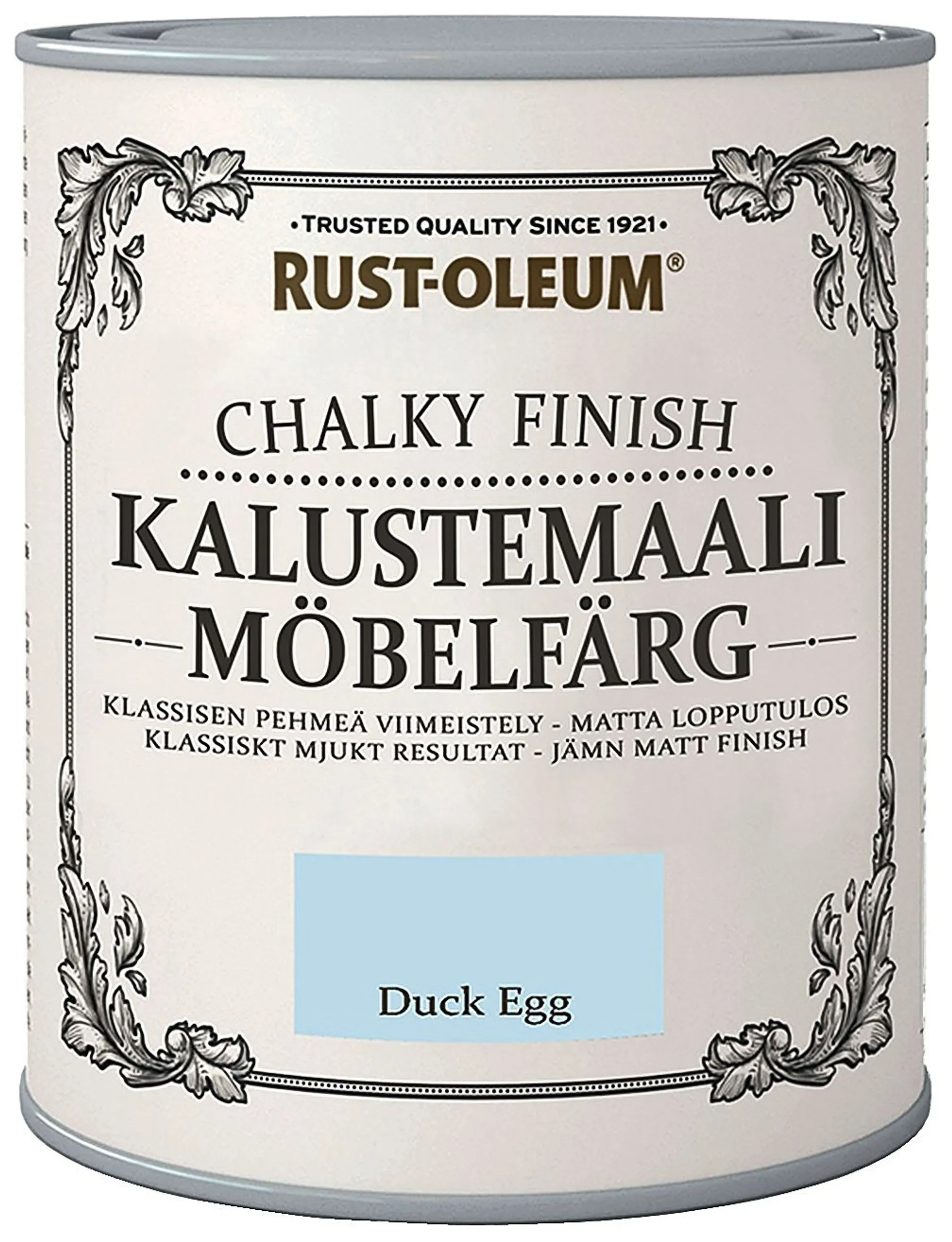 Rust-Oleum Chalky Finish Kalustemaali 750ml Duckegg - 1