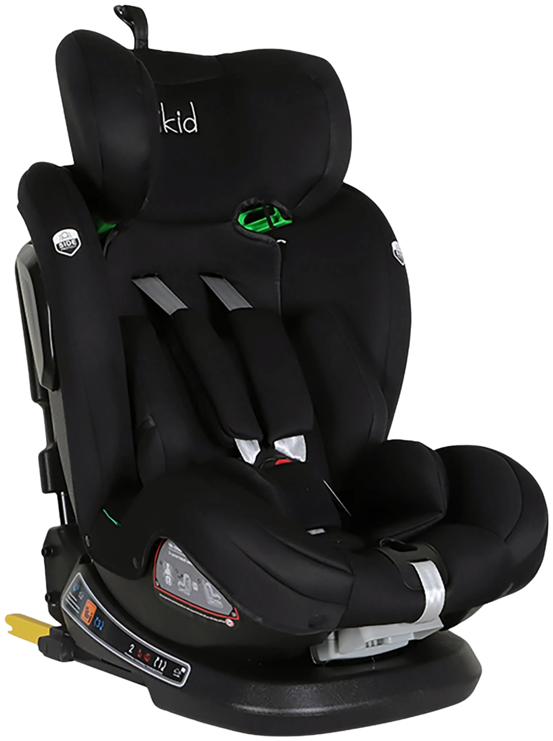 Kikid Turvaistuin Premium 40-150cm i-Size 360 ISOFIX R129, musta - 3