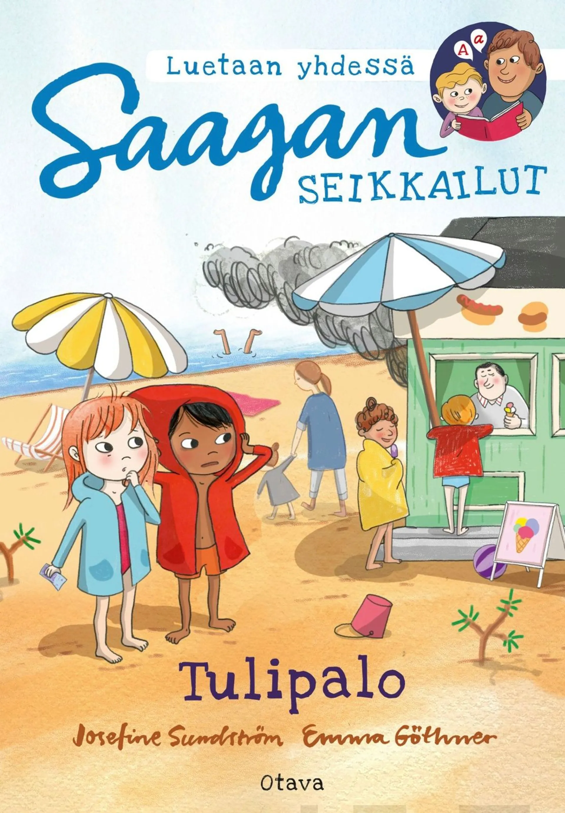 Sundström, Saagan seikkailut. Tulipalo - Luetaan yhdessä