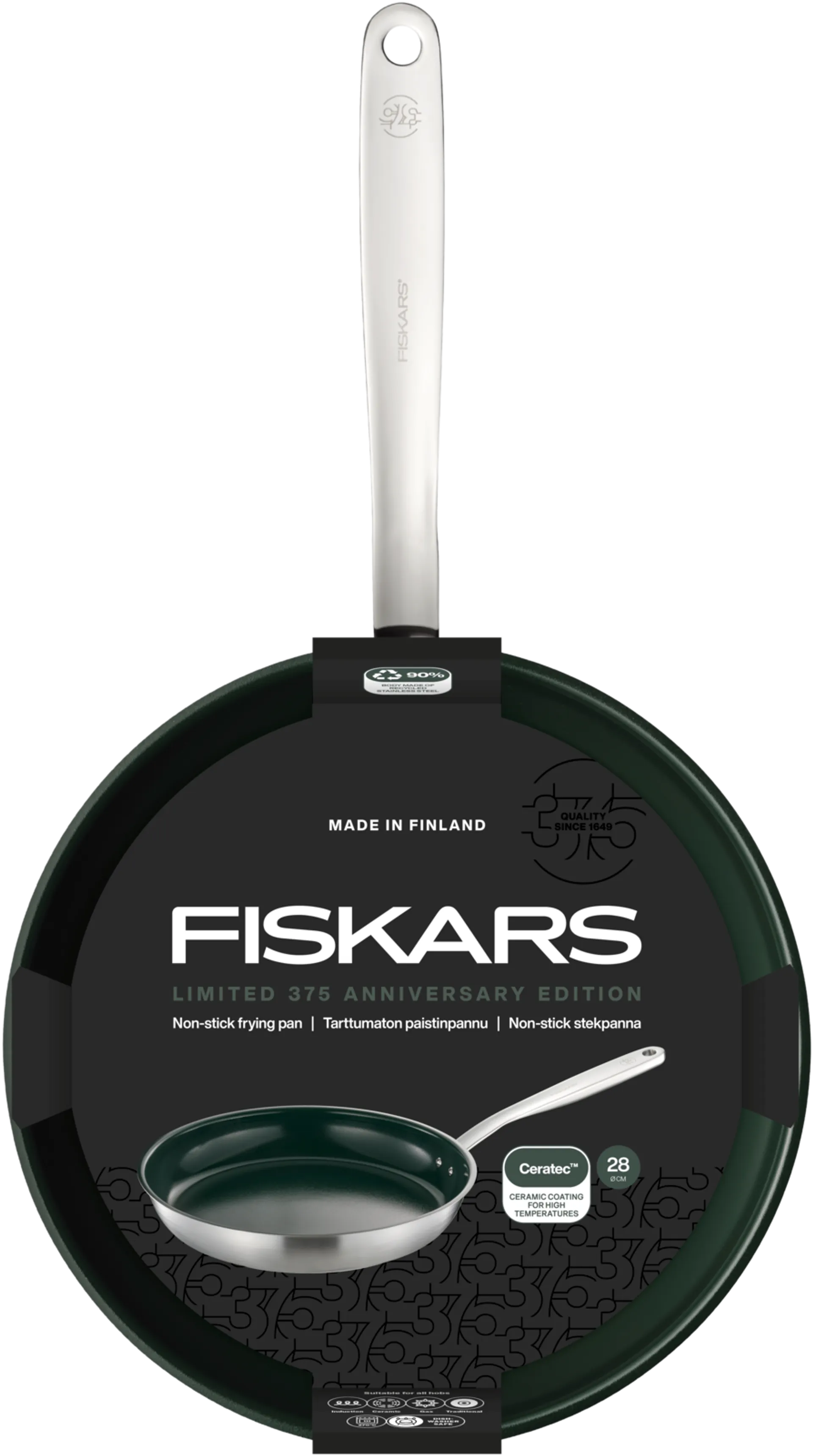 Fiskars 375.juhlavuoden paistinpannu 28 cm - 5