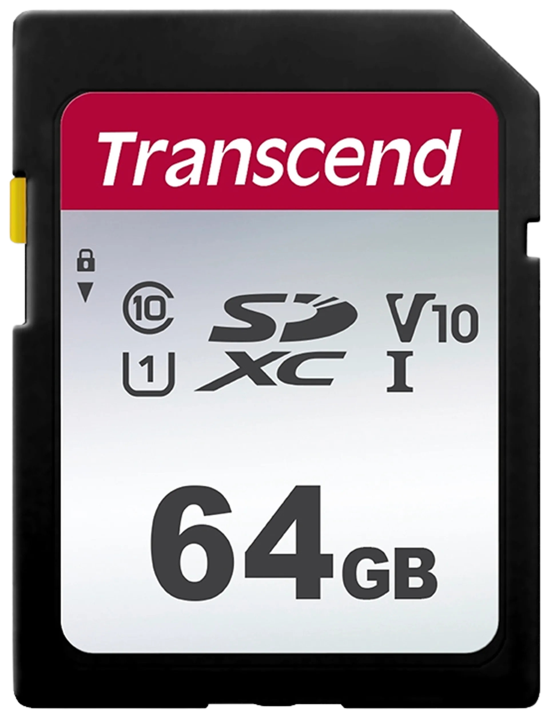 Transcend 300S muistikortti 64GB U3 SD
