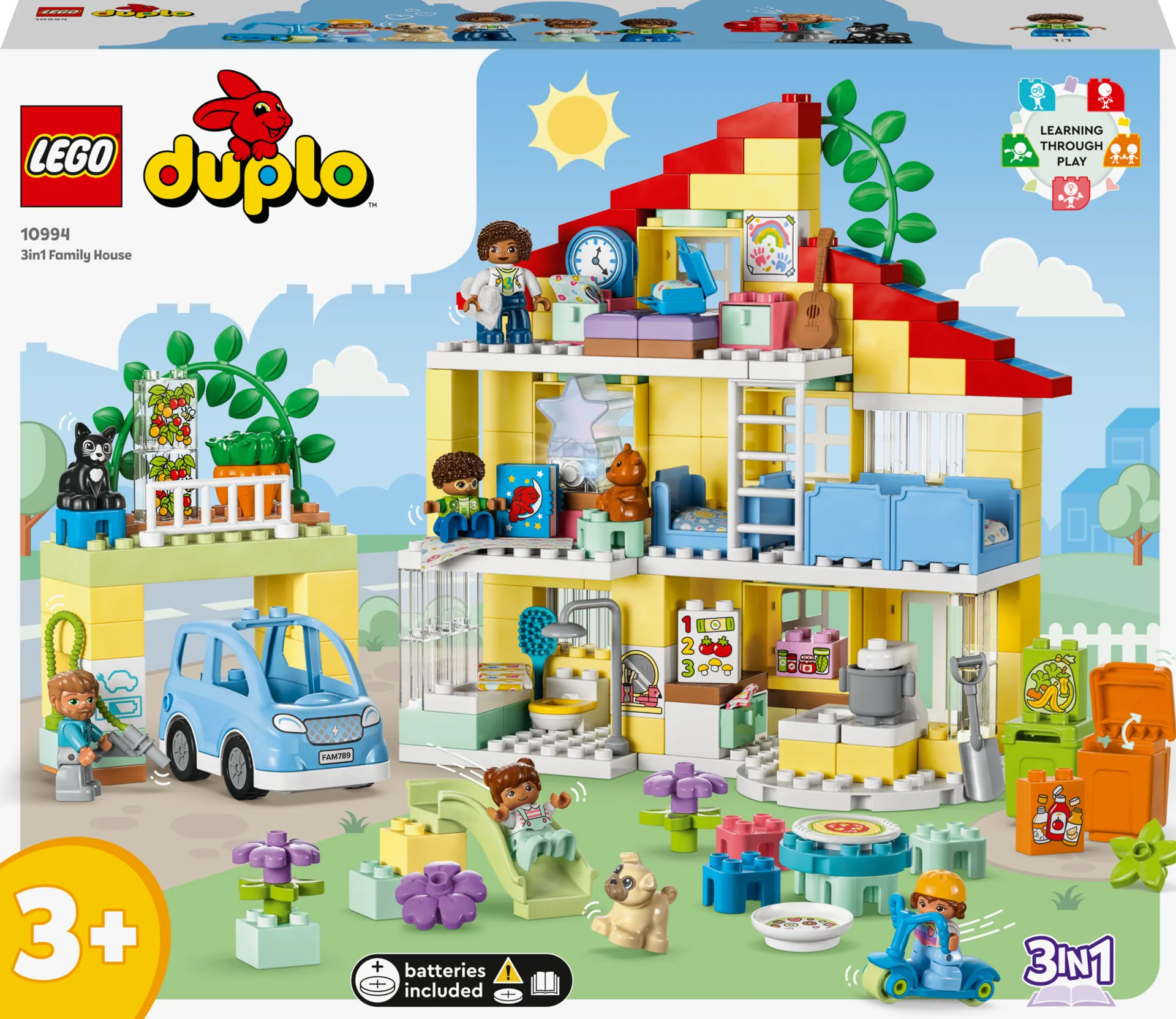 LEGO® DUPLO® Town 10994 3-in-1-omakotitalo - 1