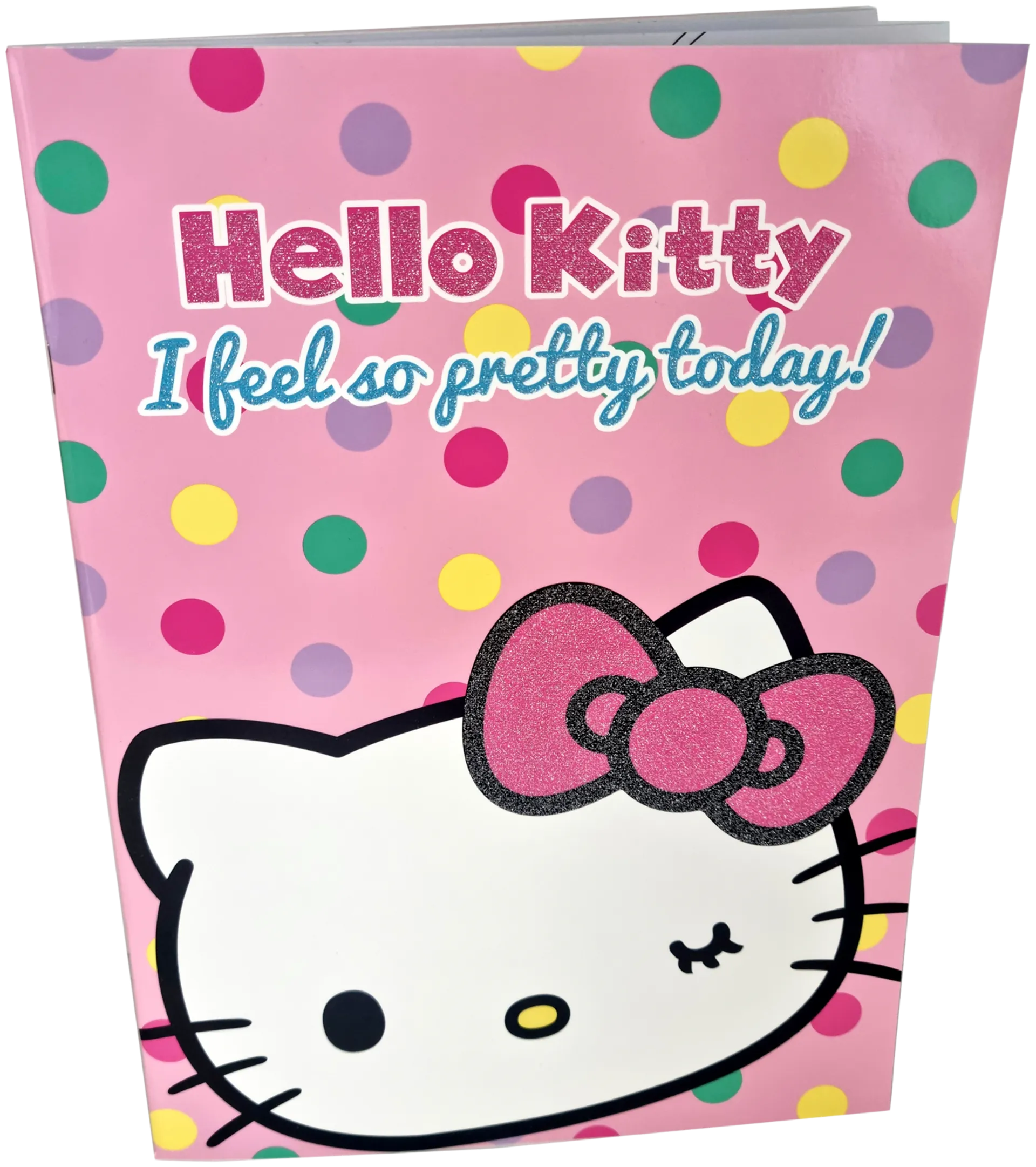 Hello Kitty värityskirja, 4 erilaista kansivaihtoehtoa, sis. 32 väritettävää sivua - 1