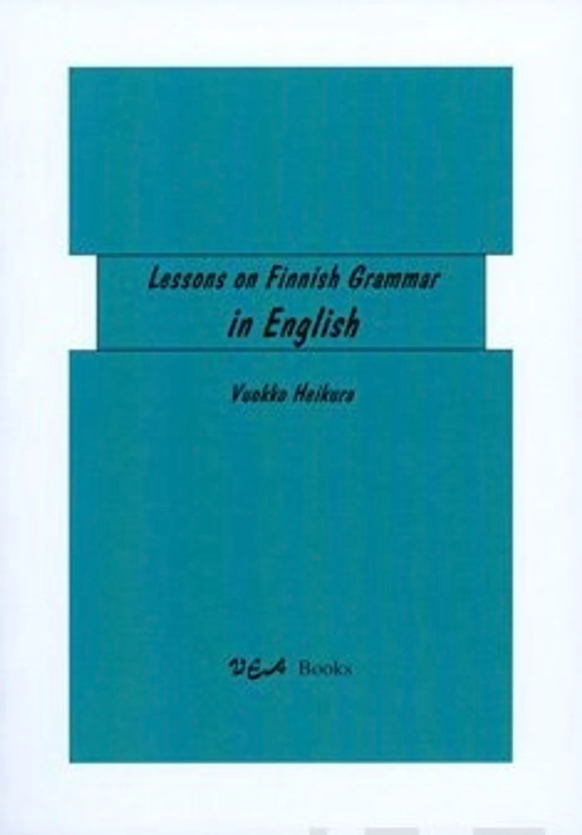 Lessons on Finnish grammar in English