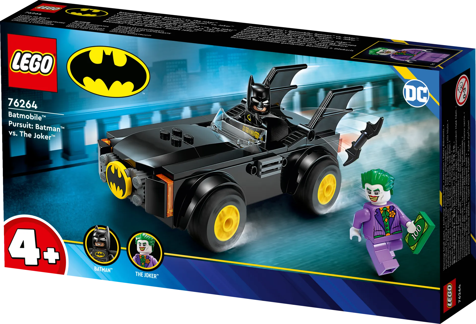 LEGO Super Heroes DC 76264 Batmobile™-ajojahti: Batman™ vastaan The Joker™ - 2