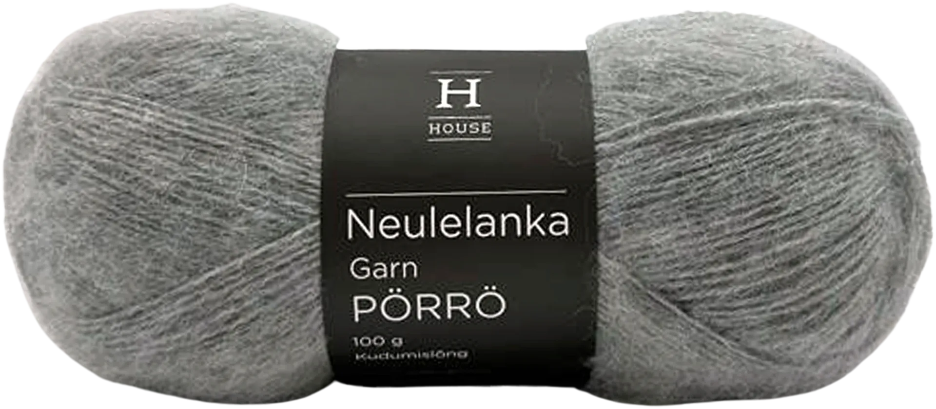 House lanka mohair-villa-akryyli Pörrö 100 g Light Grey 195