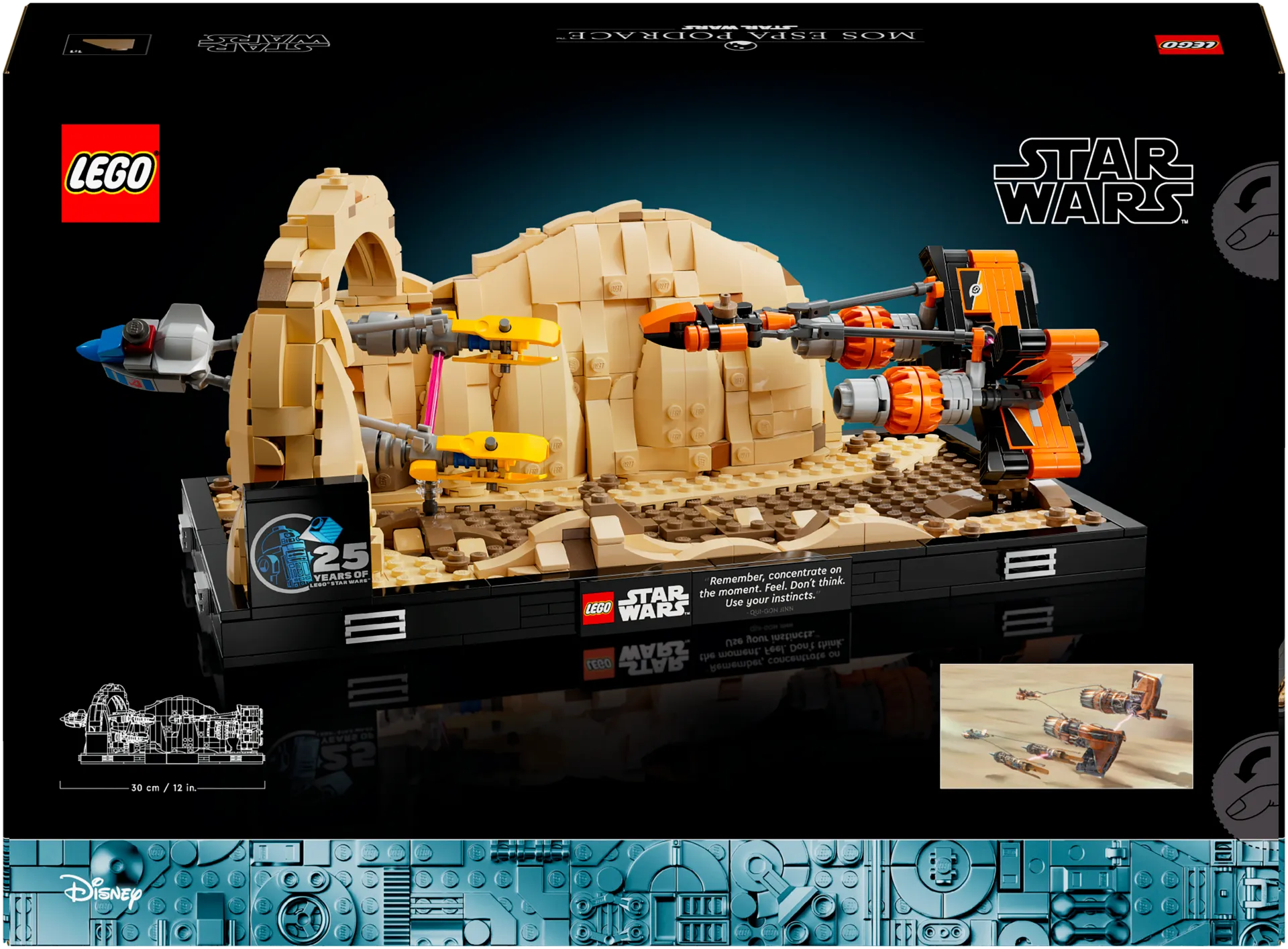 LEGO® Star Wars™ 75380 Mos Espa Podrace™ dioraama, rakennussetti - 3