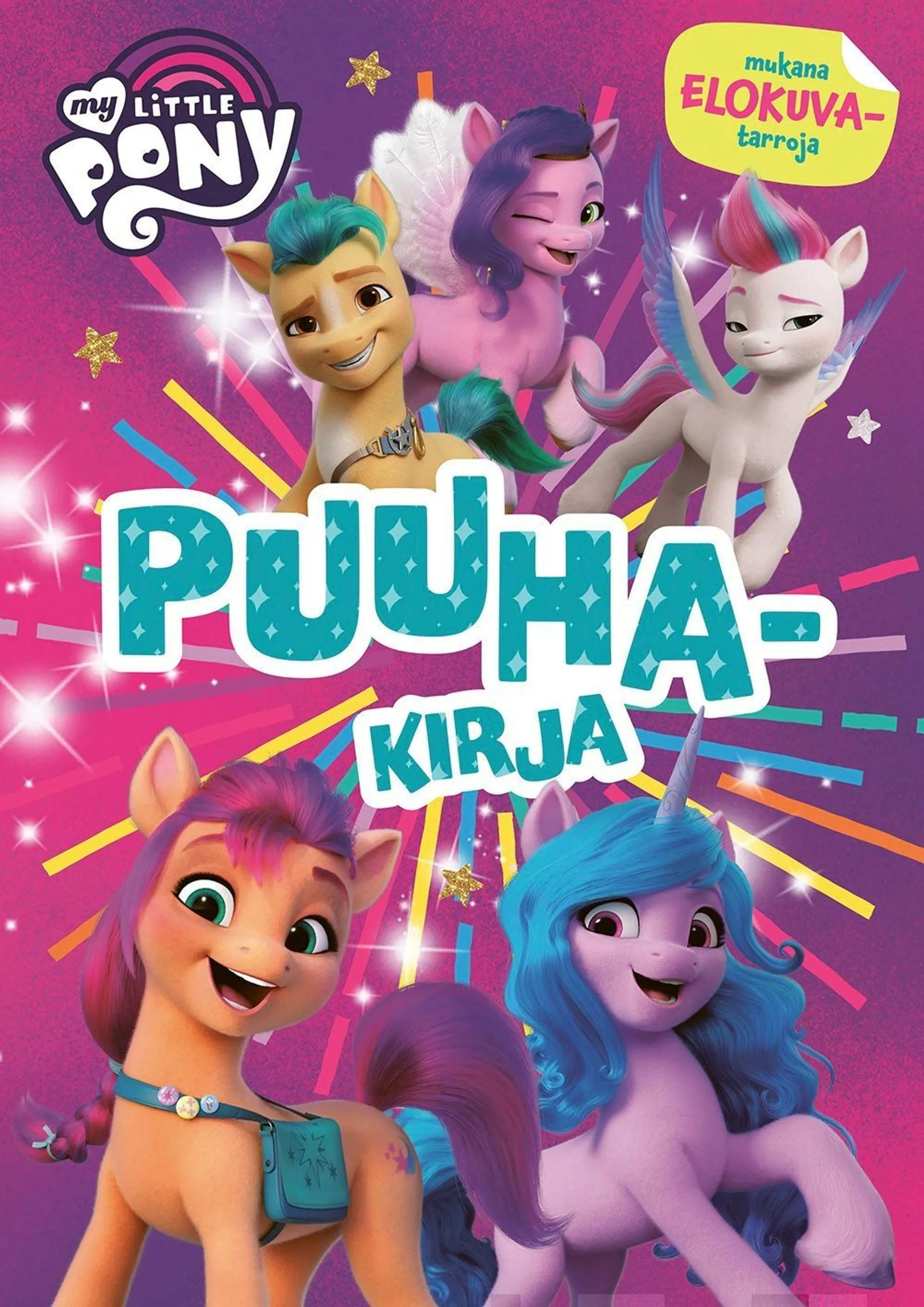 My Little Pony Puuhakirja (mukana elokuvatarroja)