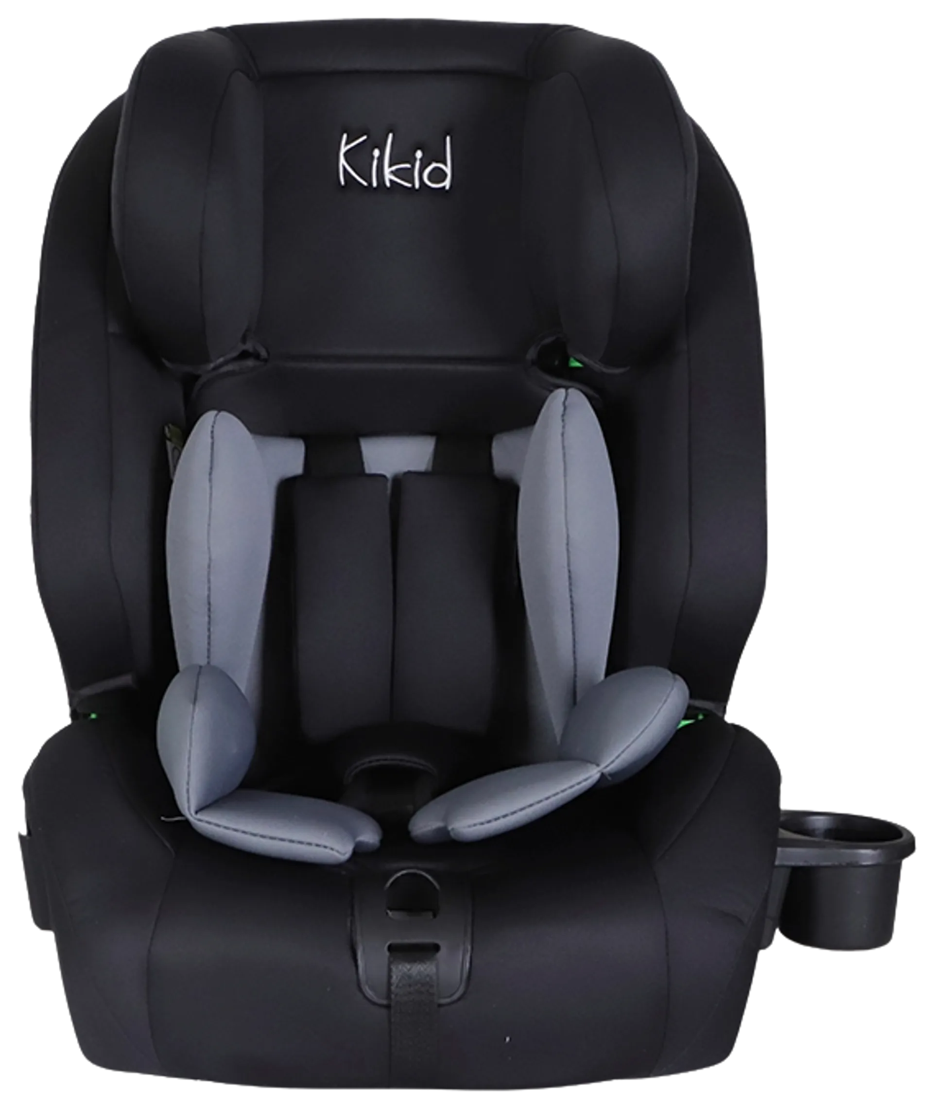 Kikid Turvaistuin Premium 76-150cm i-Size ISOFIX R129, musta-harmaa - 1