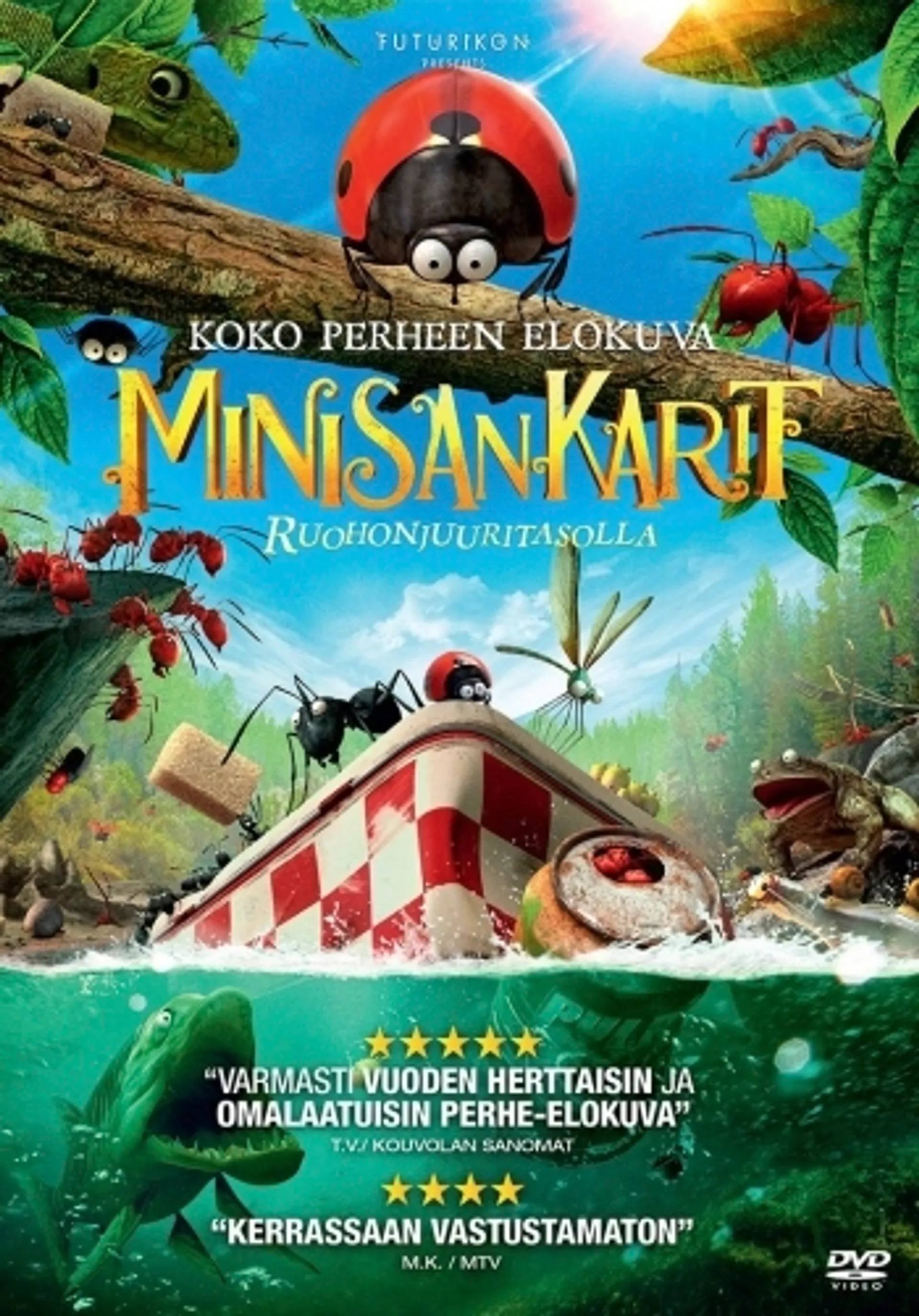 Minisankarit - Ruohonjuuritasolla DVD