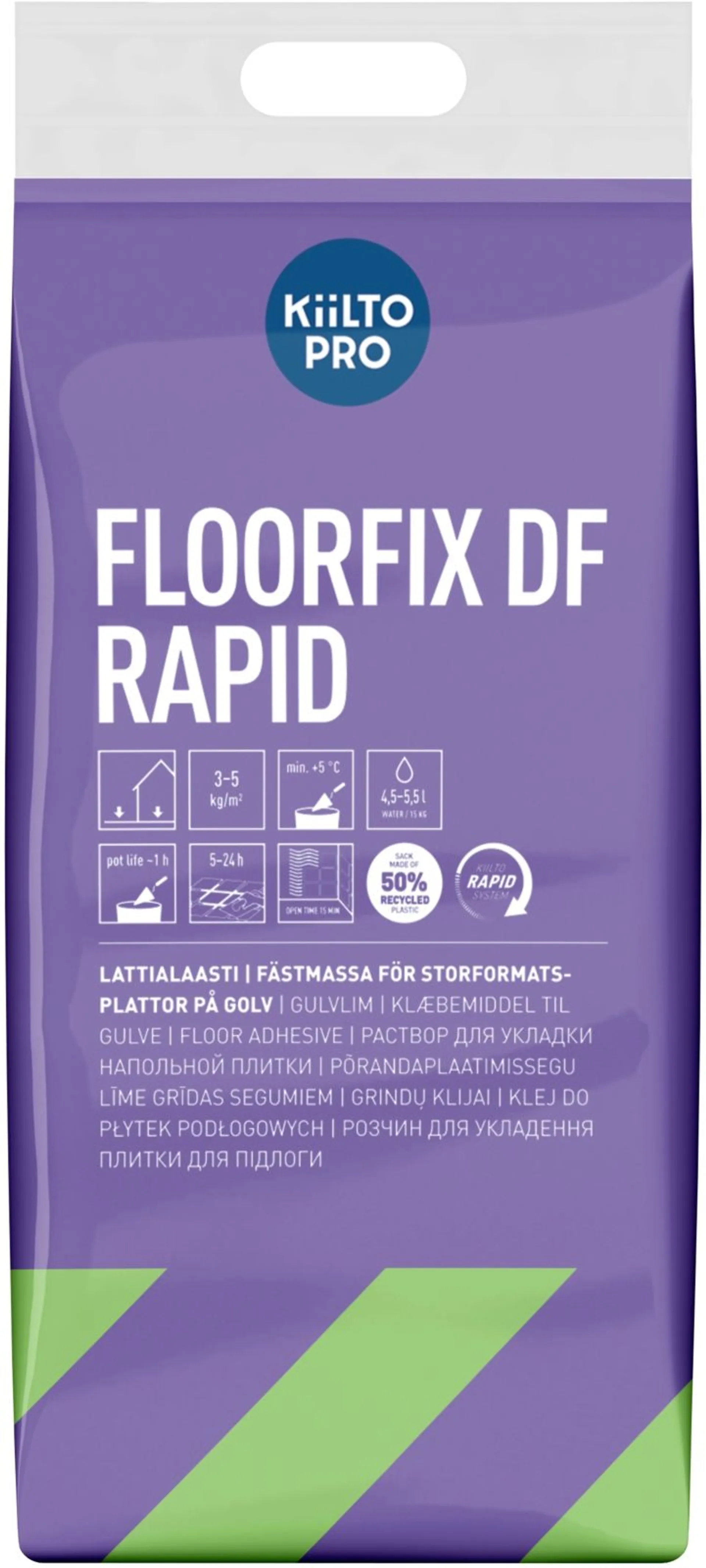 Kiilto Floorfix DF Rapid lattialaasti 15 kg