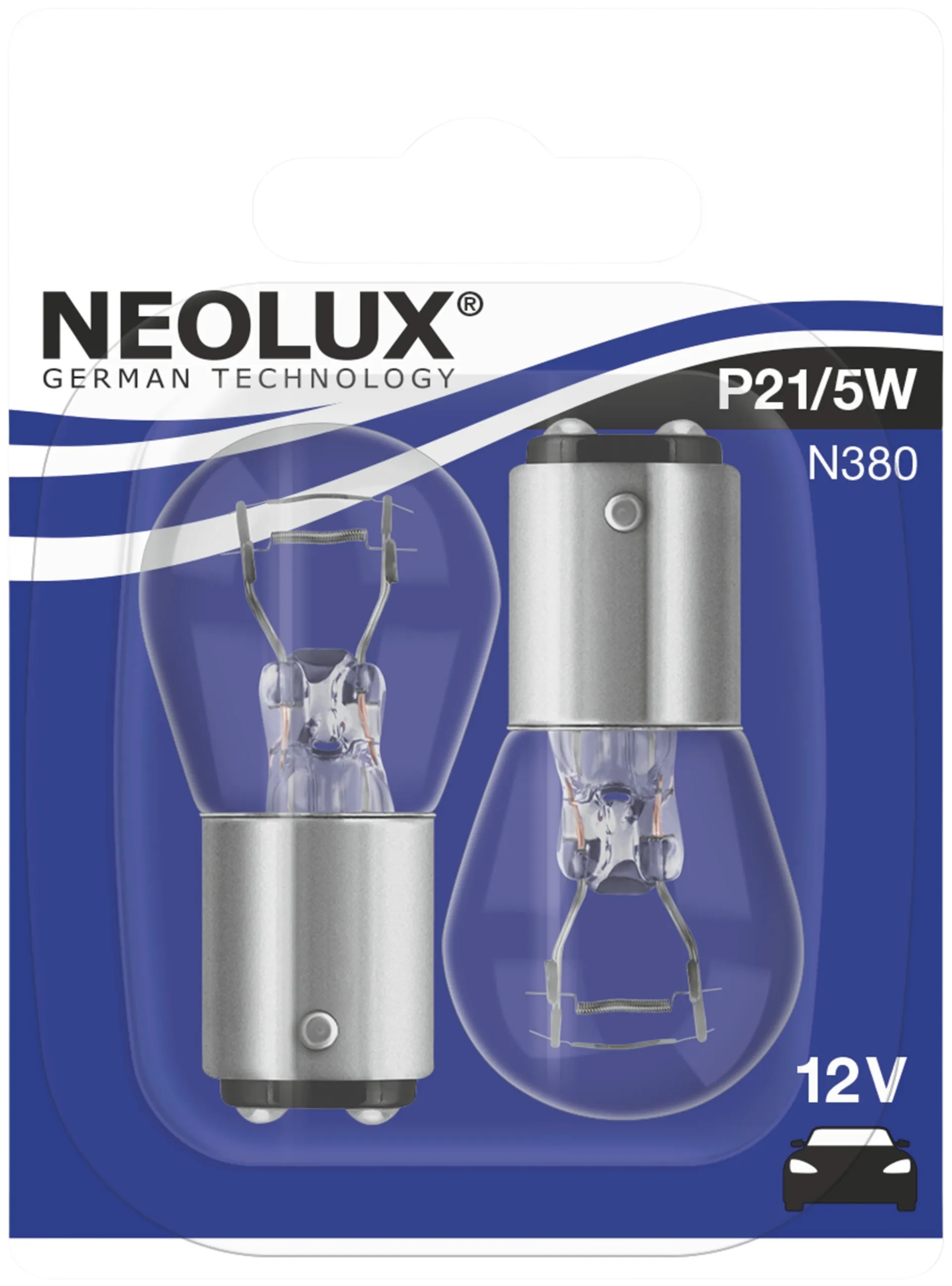 Neolux polttimo P21/5W 2kpl