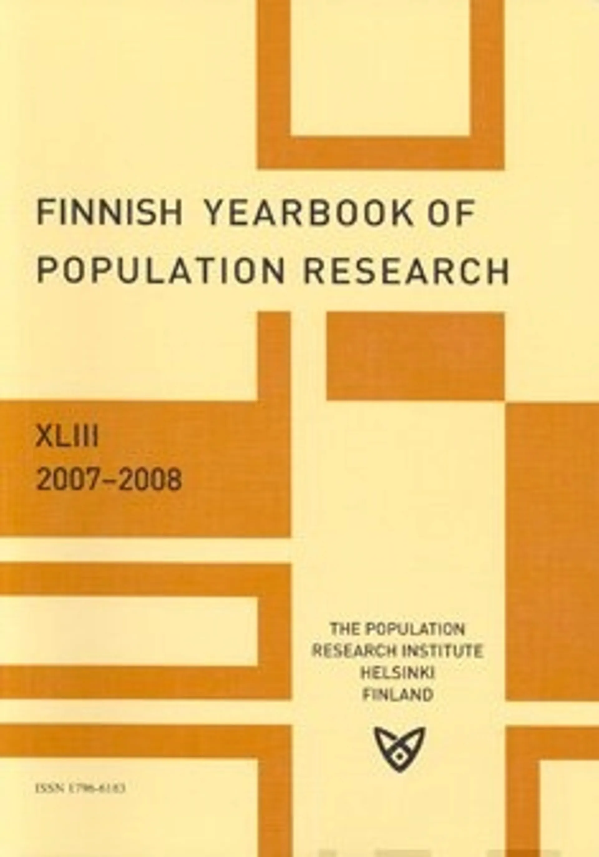 Finnish yearbook of population research XLIII 2007-2008